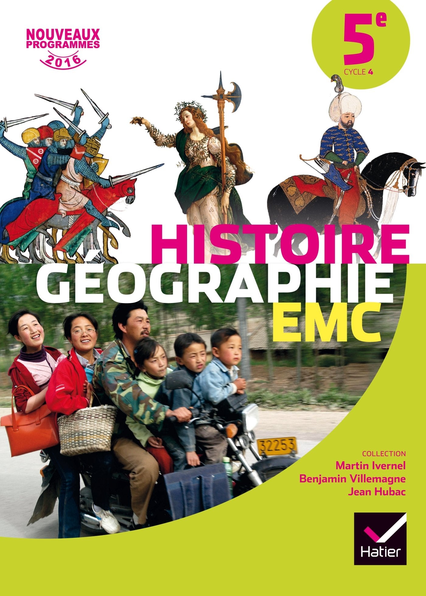 Histoire-Géographie EMC 5e - Manuel de l'élève - Nouveau programme 2016 9782401020153
