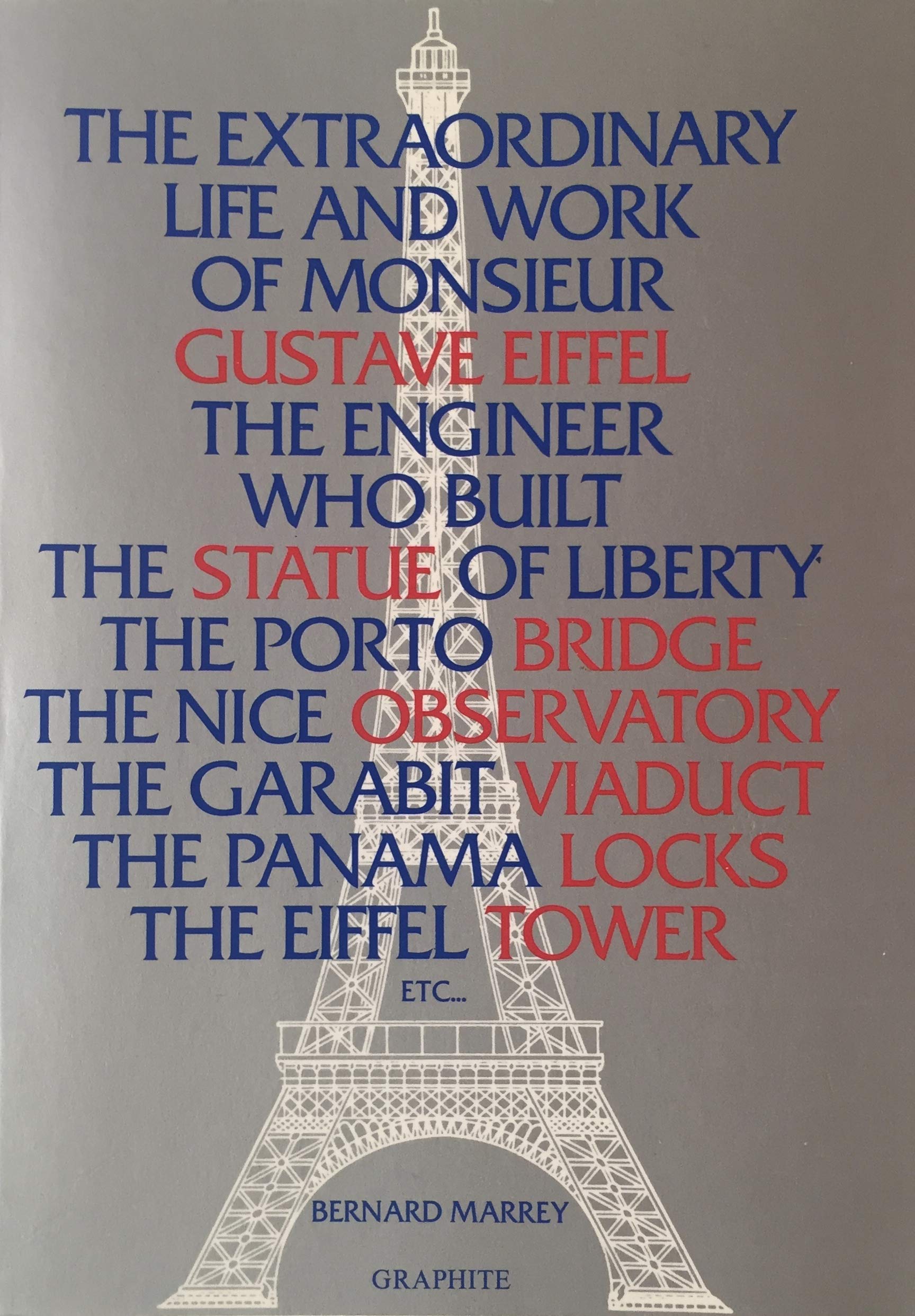 The Extraordinary life and work of monsieur Gustave Eiffel : The engineer who built the Statue of liberty, the Porto bridge, the Nice observatory, the Panama locks, the Eiffel tower 9782867740015