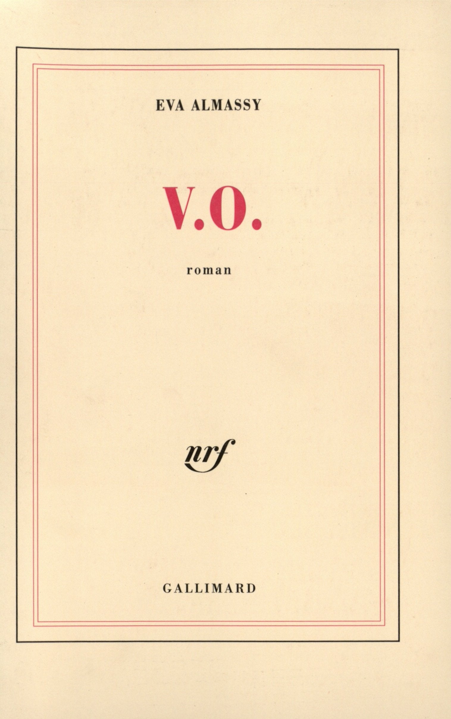 V.O. 9782070748815