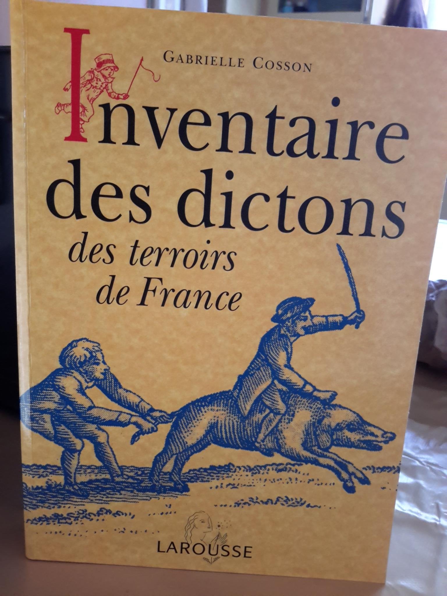 Inventaire des dictons des terroirs de France 9782702872840