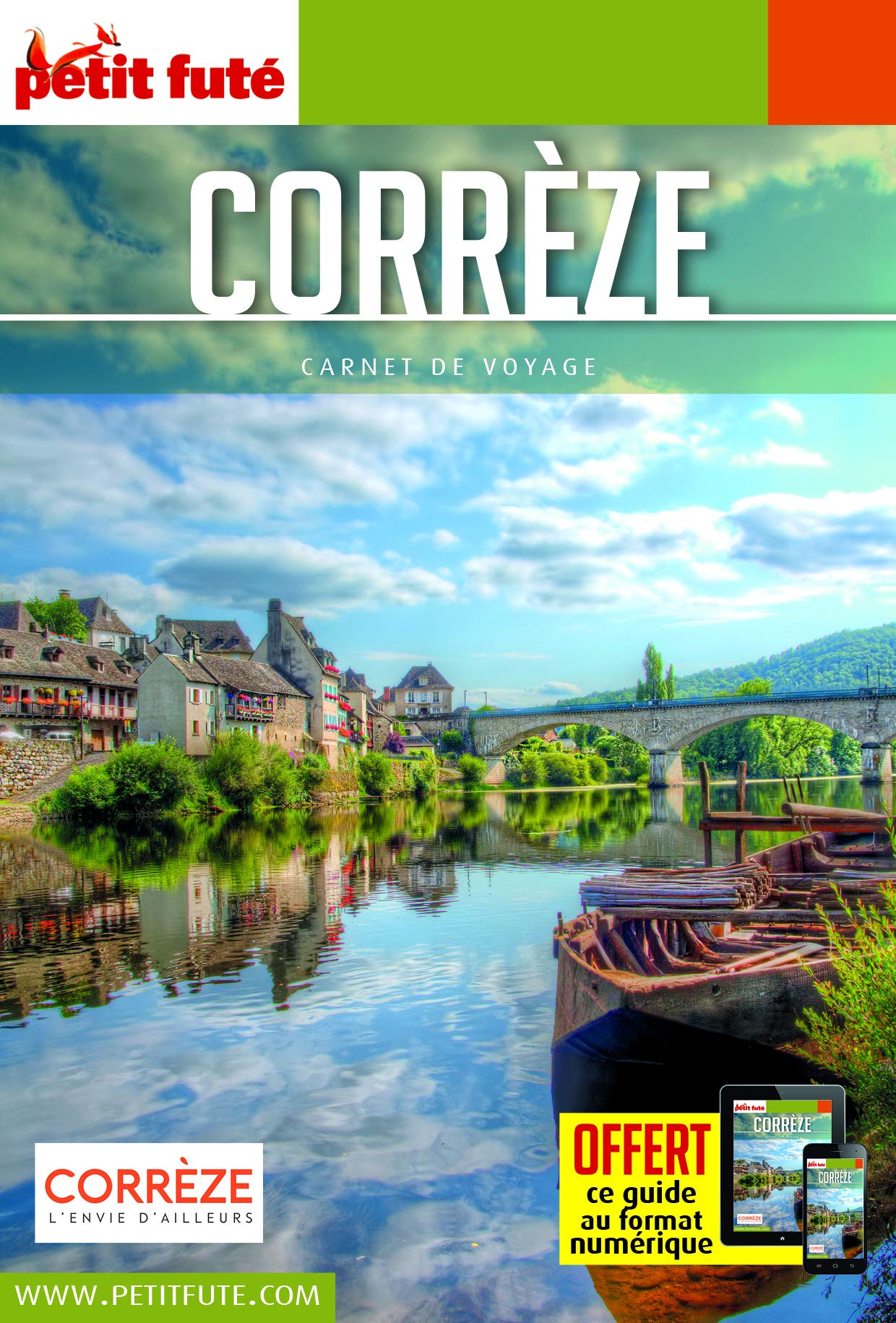 Guide Corrèze 2021 Carnet Petit Futé 9782305053394