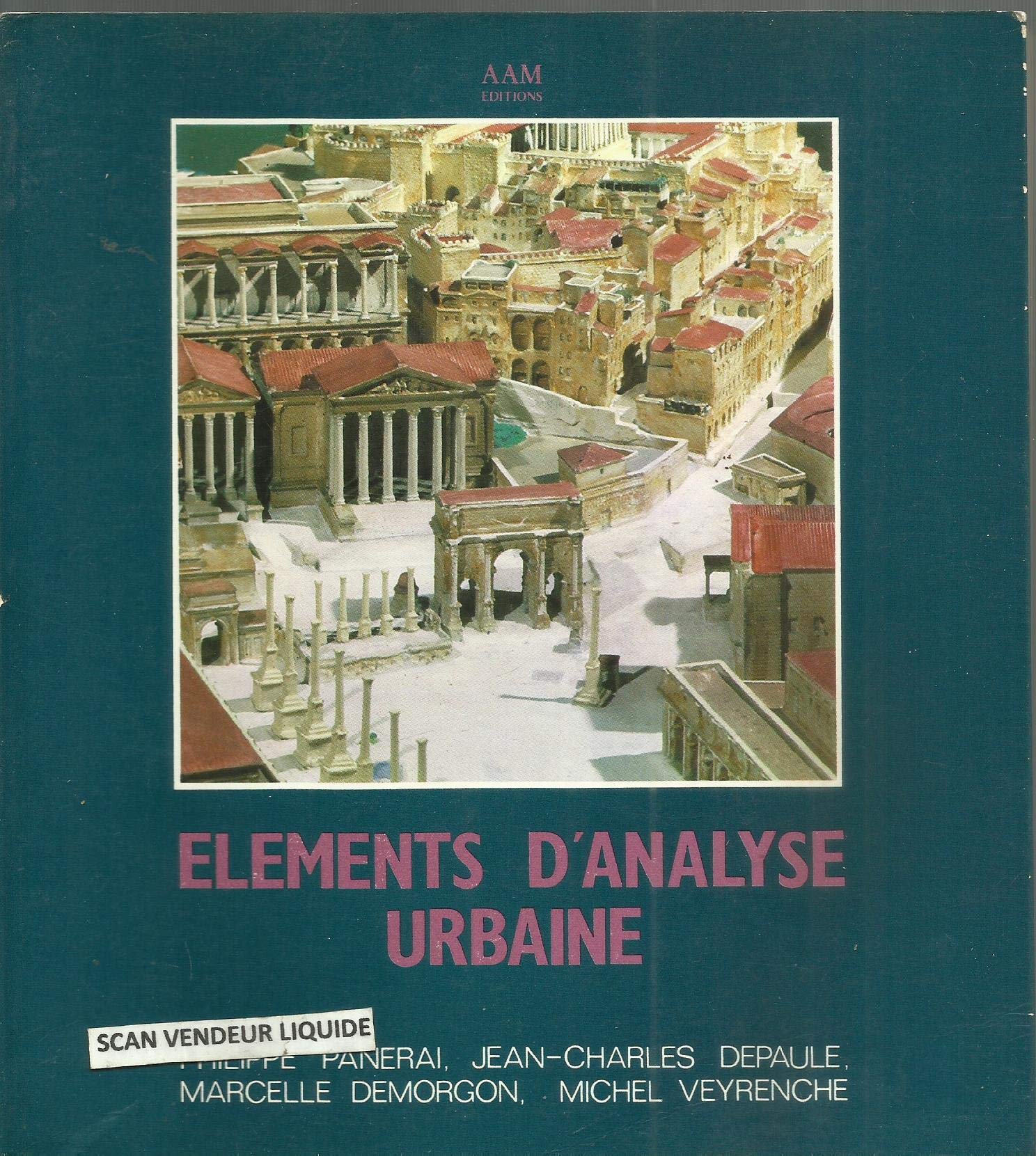 Éléments d'Analyse Urbaine