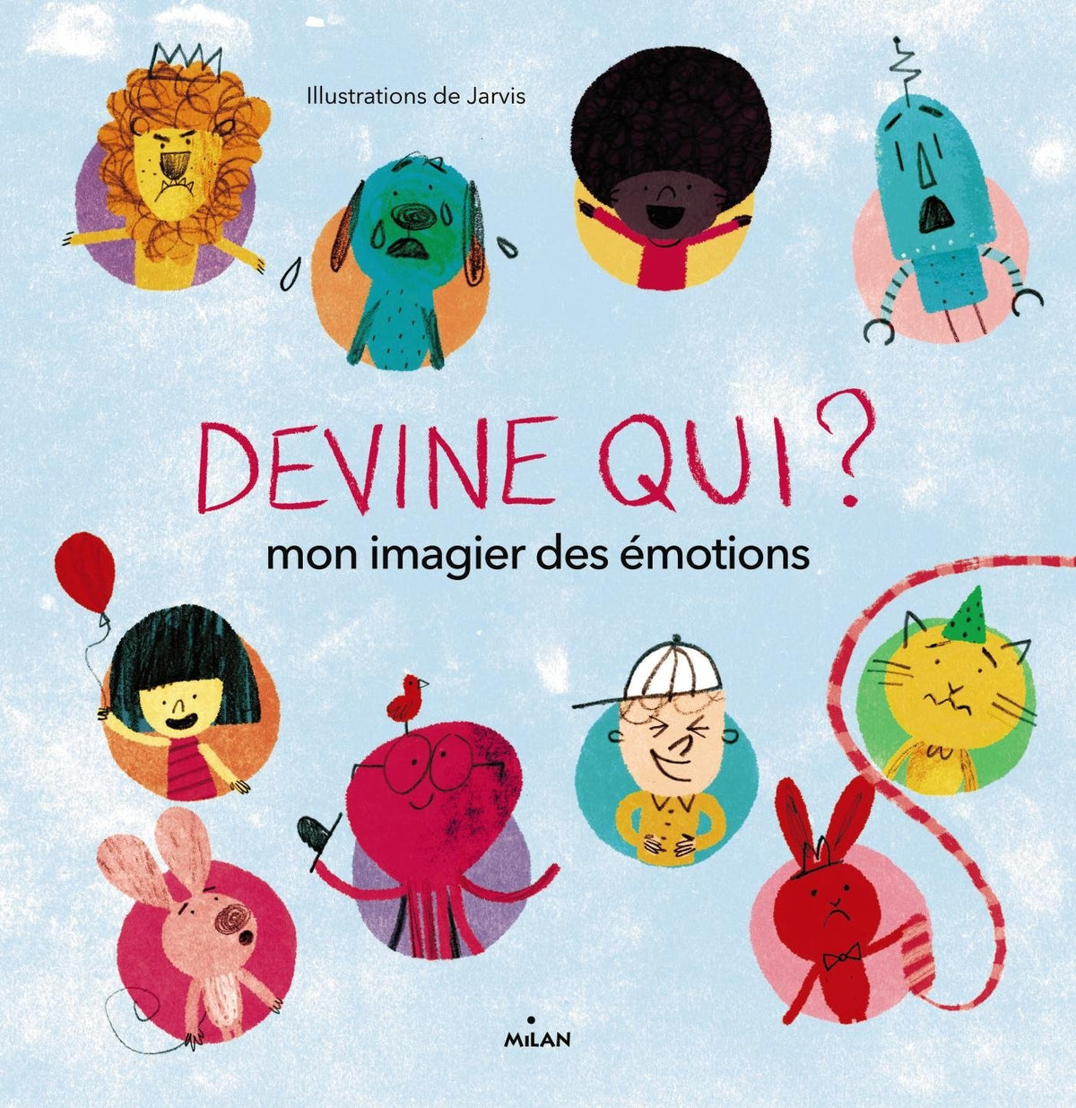 Devine qui ? Mon imagier des émotions 9782745977991