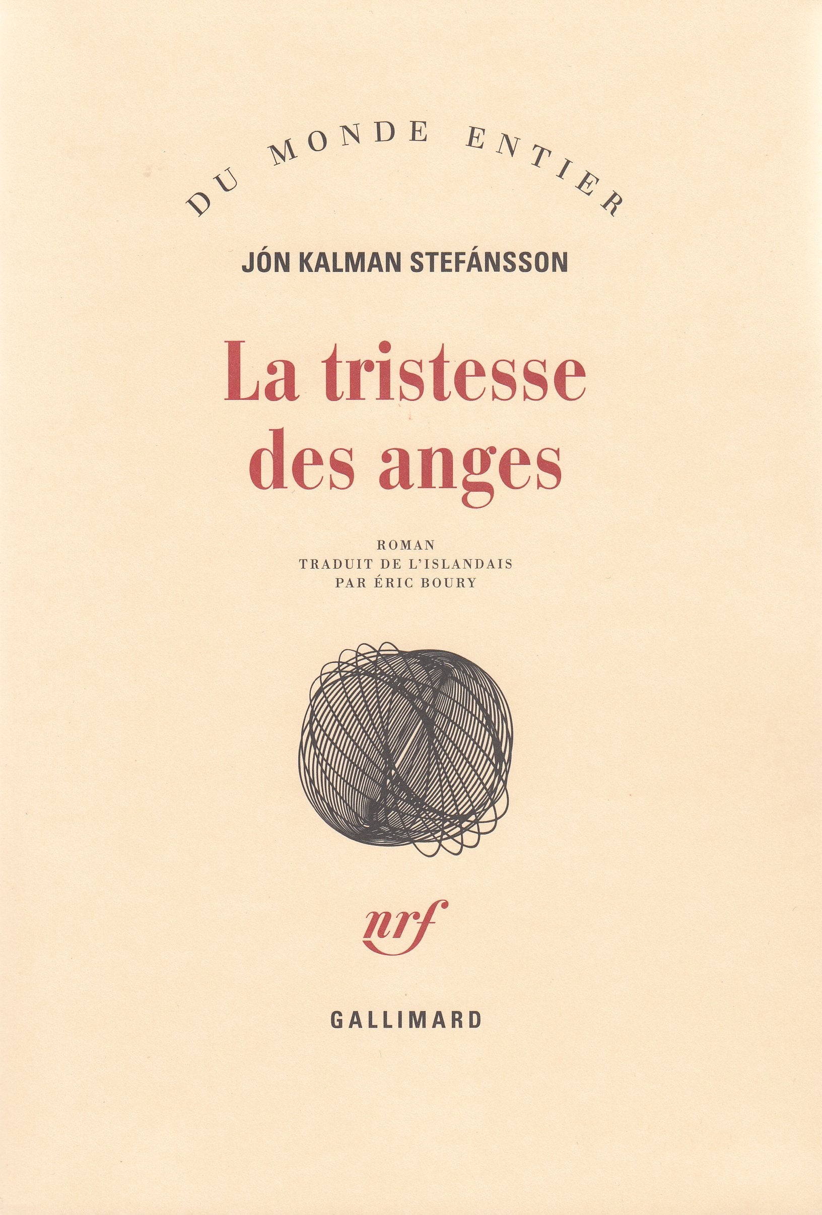 La tristesse des anges 9782070131341