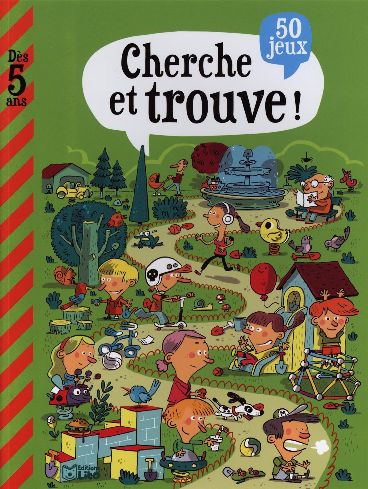 Mon grand livre de jeux: Cherche et trouve - Dès 5 ans 9782244800431