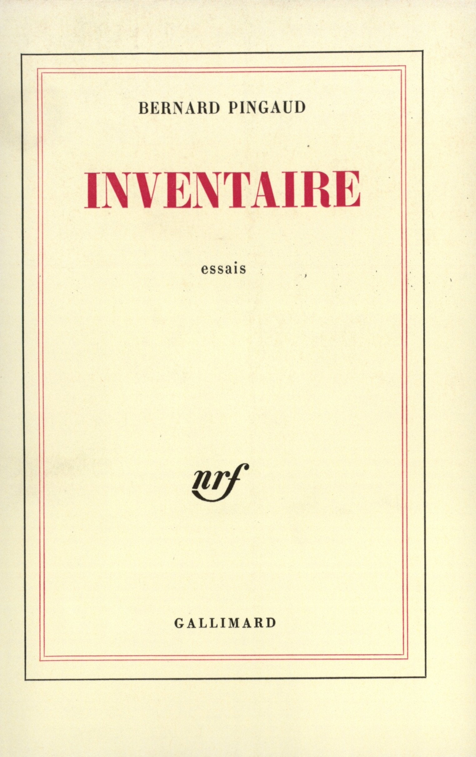 Inventaire 9782070251094