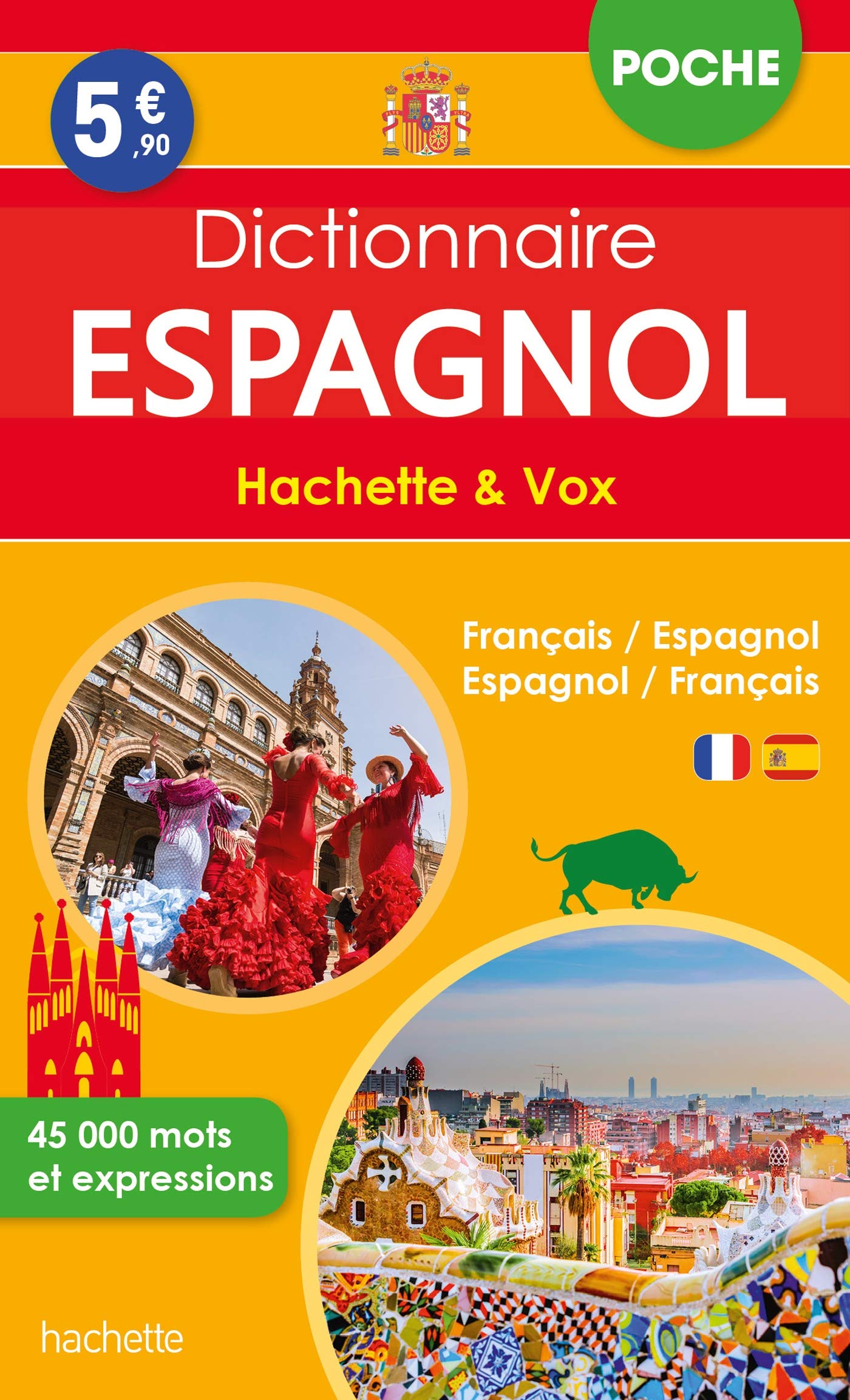 Dictionnaire Poche Hachette Vox - Bilingue Espagnol 9782014006551