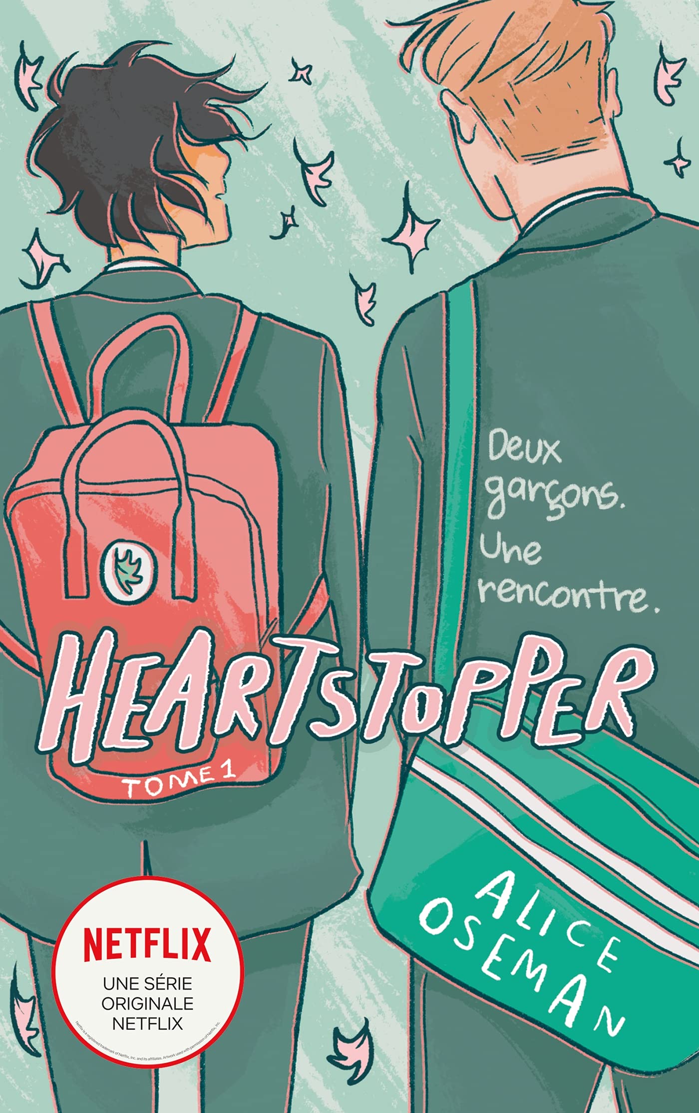 Heartstopper - Tome 1 - Le roman graphique à l'origine de la série Netflix: Deux garçons. Une rencontre. 9782017108313