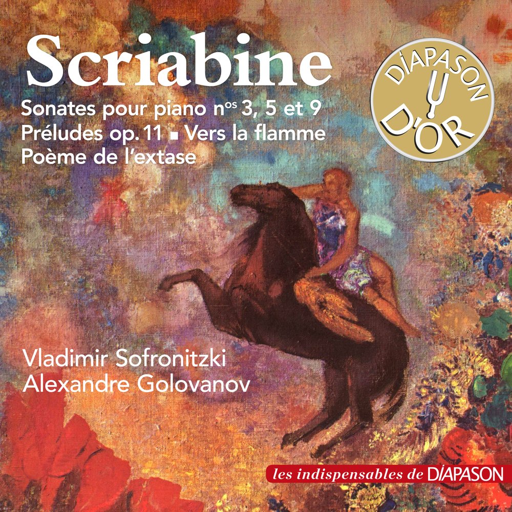 Scriabine : Sonates N° 3, 5 et 9, Prélude Op. 11, Vers la Flamme. 3770003441588
