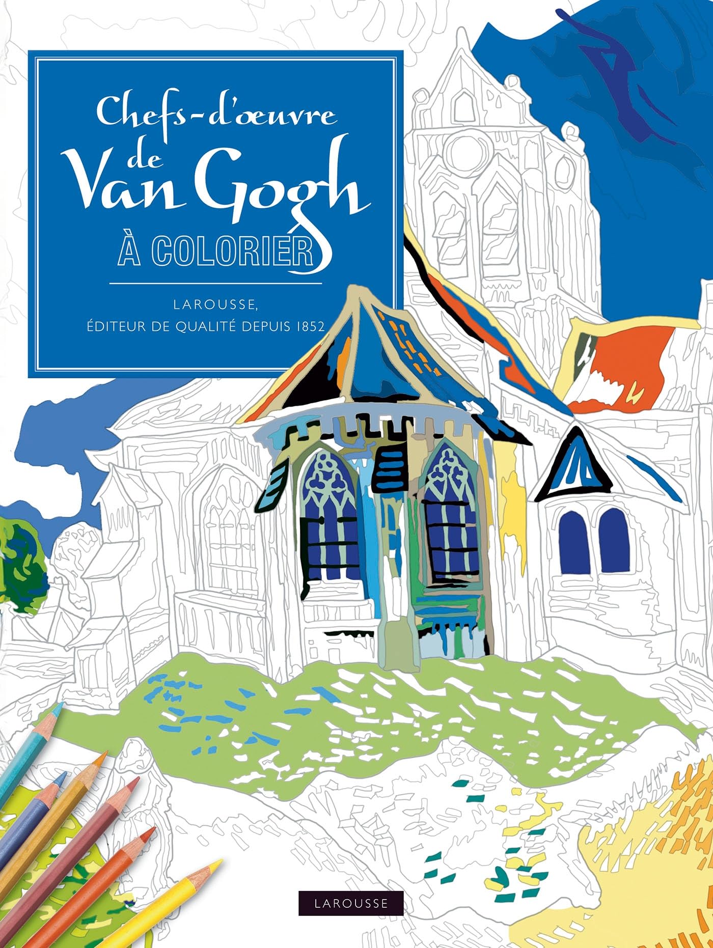 Van Gogh Coloriages anti-stress 9782035909312