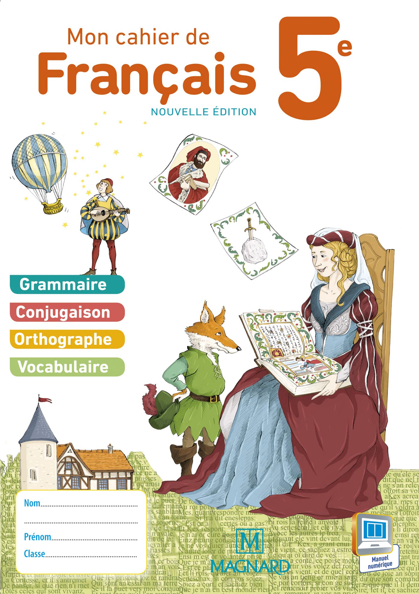 Mon cahier de français 5e (2015) - Cahier élève 9782210104792