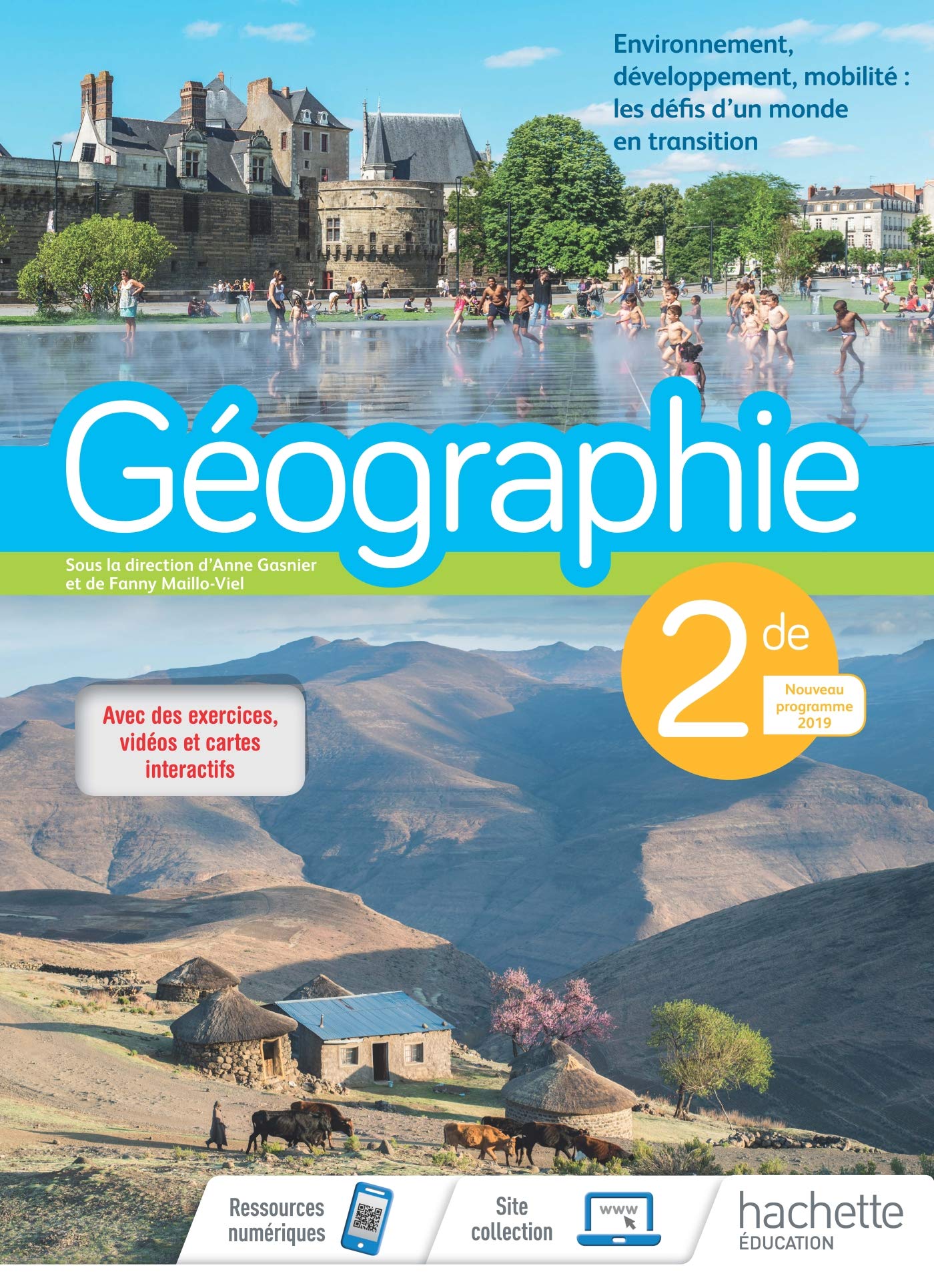 Géographie 2nde - Livre élève - Ed. 2019 9782013954211