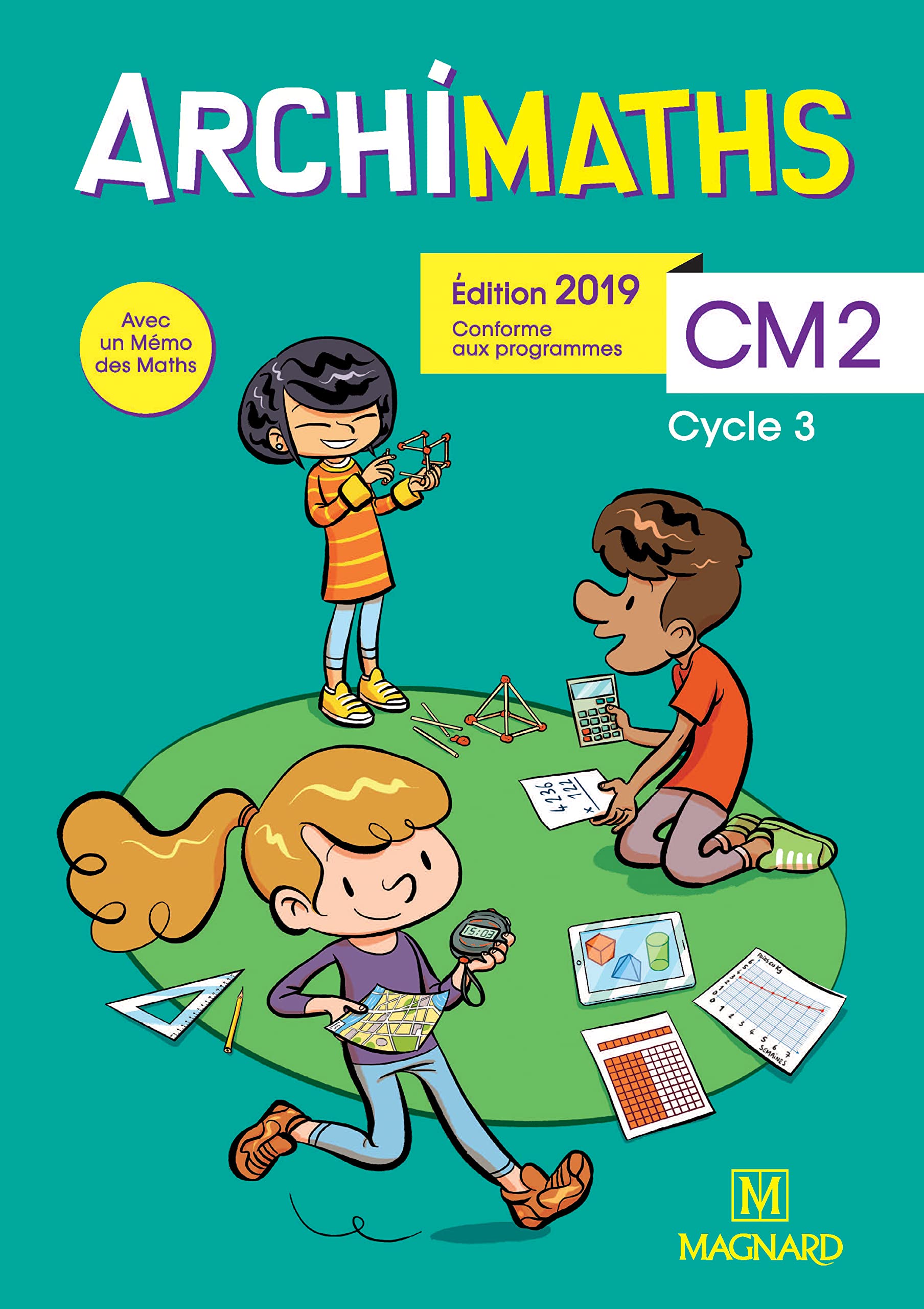 Archimaths CM2 (2019) - Manuel de l'élève + Mémo des maths 9782210505735