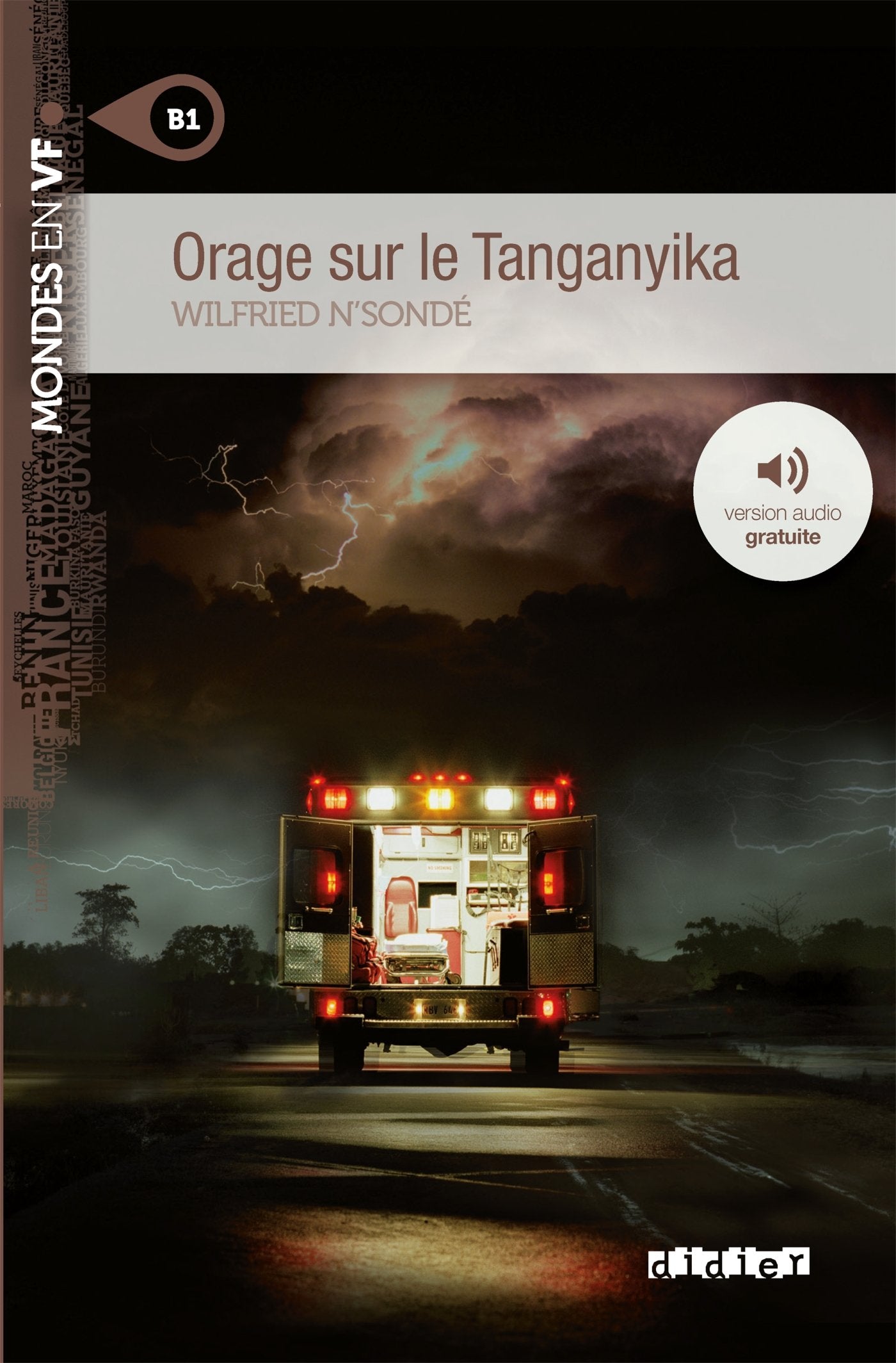 Mondes en VF - Orage sur le Tanganyika - Niv. B1 - Livre + audios 9782278078806