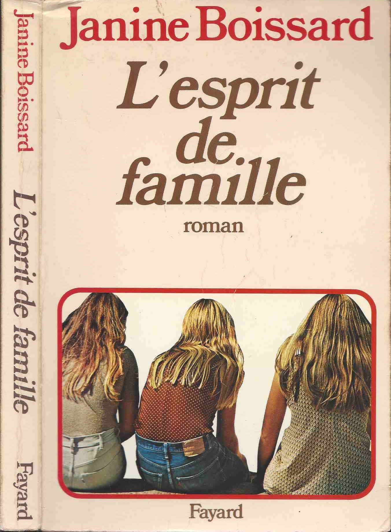 L'Esprit de famille, Tome 1 : 9782213005003