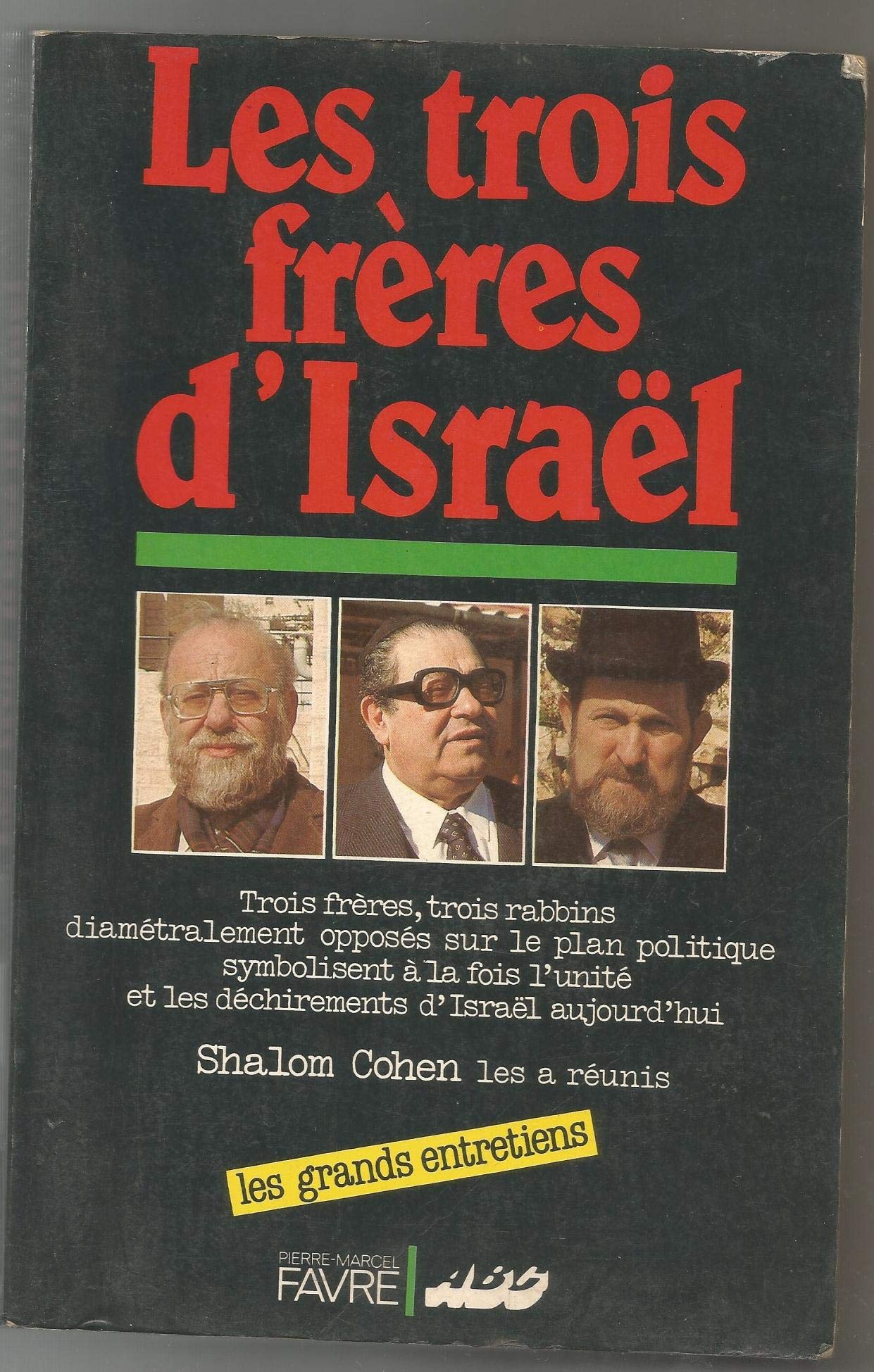 Les Trois frères d'Israël 9782828902322