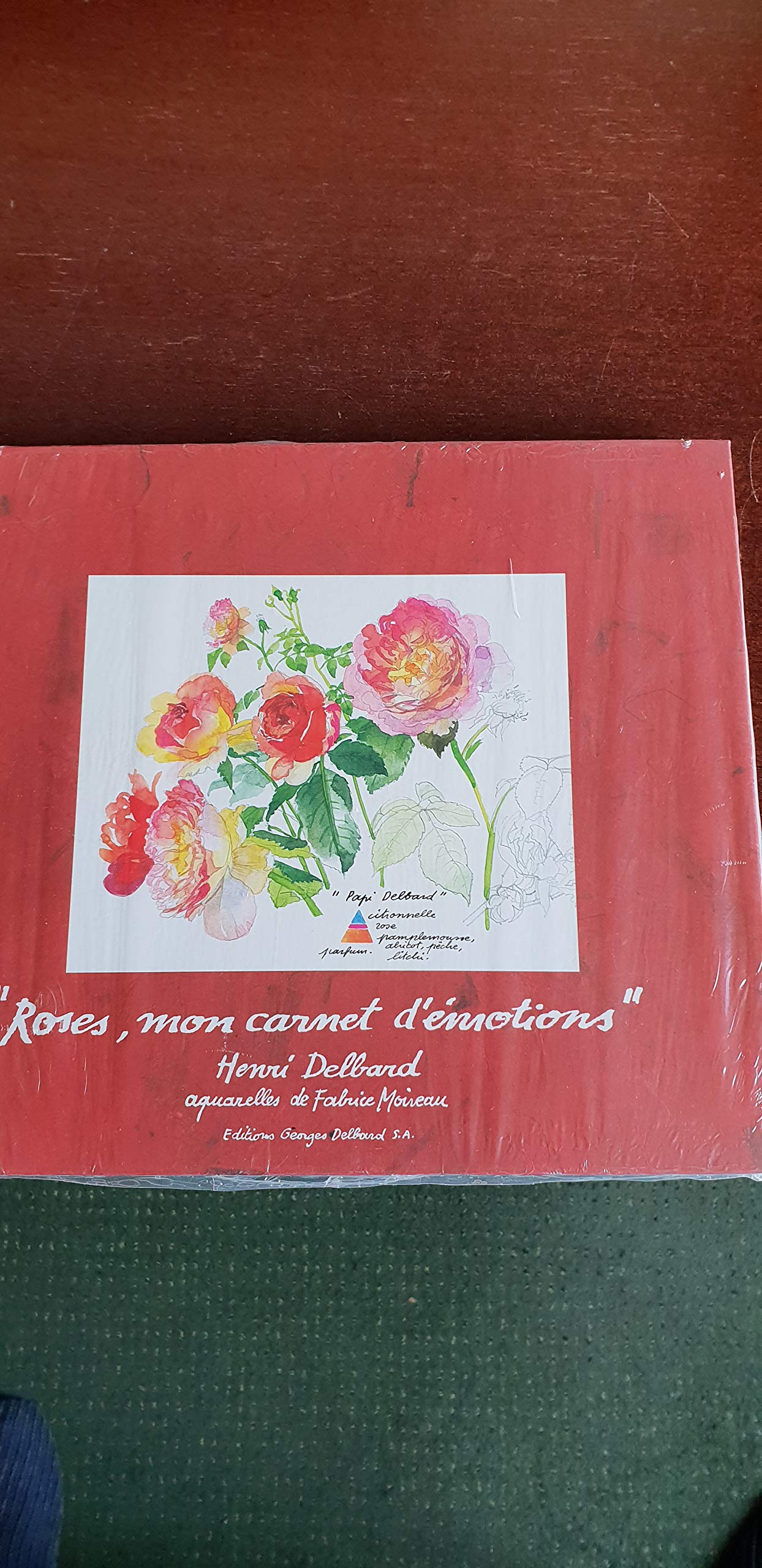 Roses - Mon carnet d'émotions 9782851089892