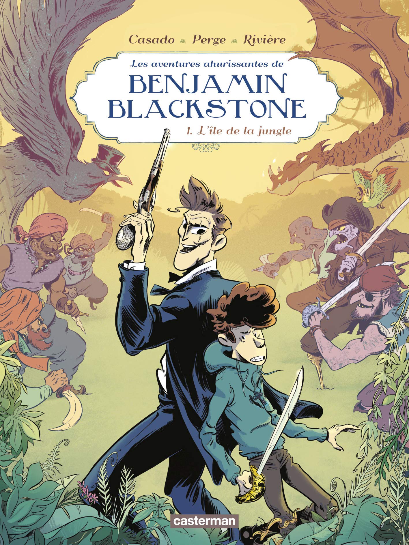 Benjamin Blackstone: L'île de la jungle (1) 9782203095670