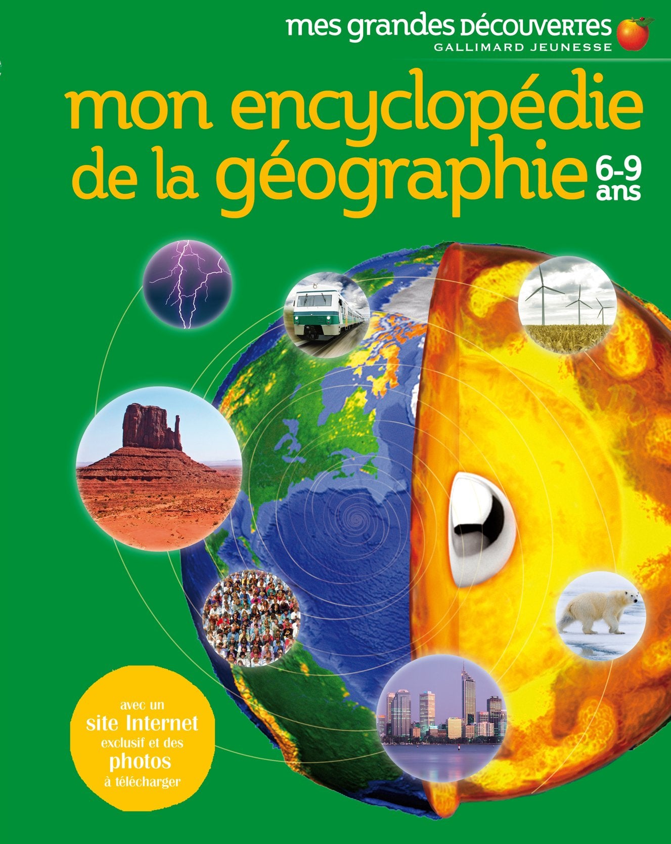 MON ENCYCLOPEDIE DE LA GEOGRAPHIE - Mes Grandes Découvertes - 6/9 ans 9782070639540