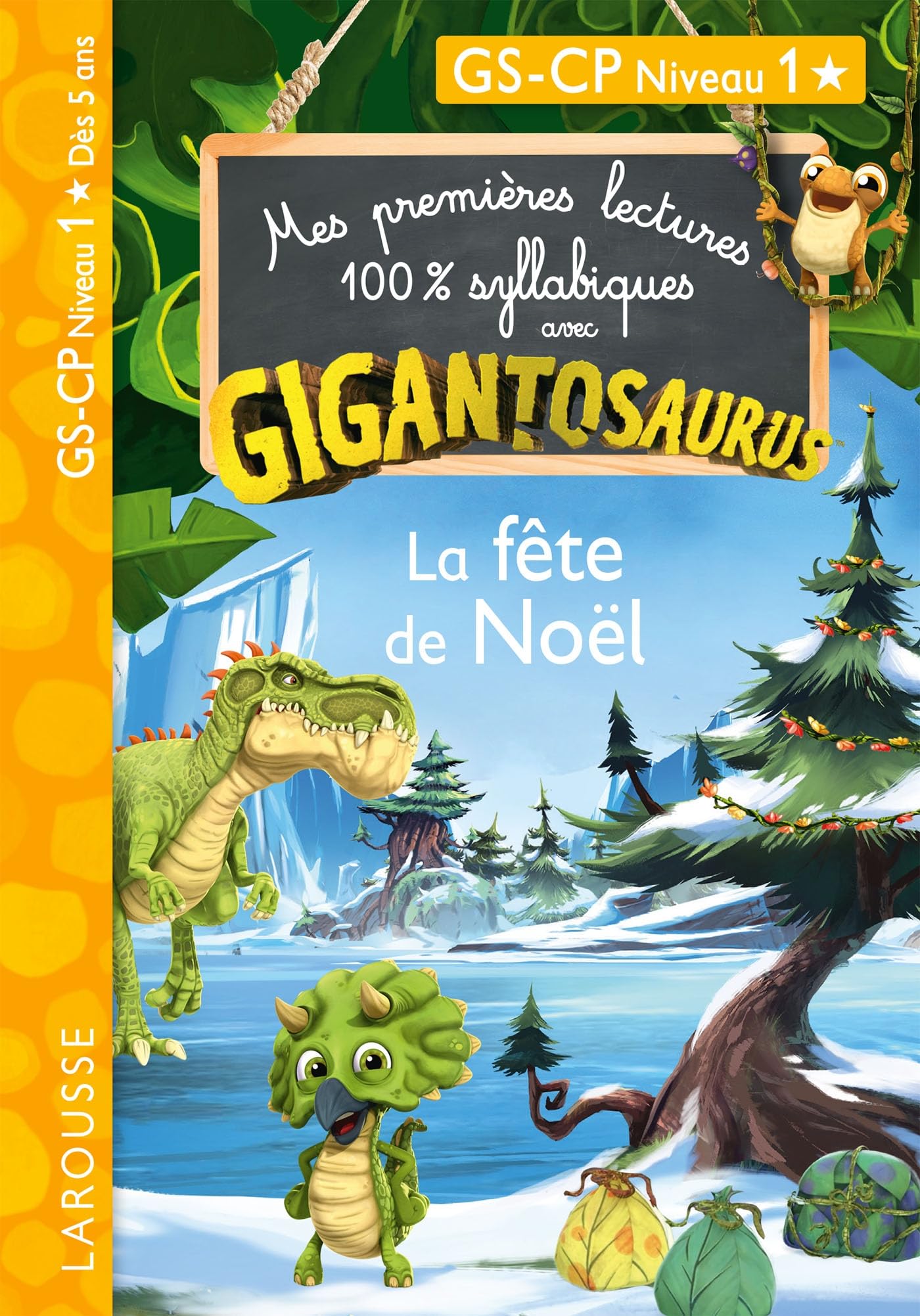 GIGANTOSAURUS 1ères lectures CP niv 1 - La fête de Noël 9782036057876
