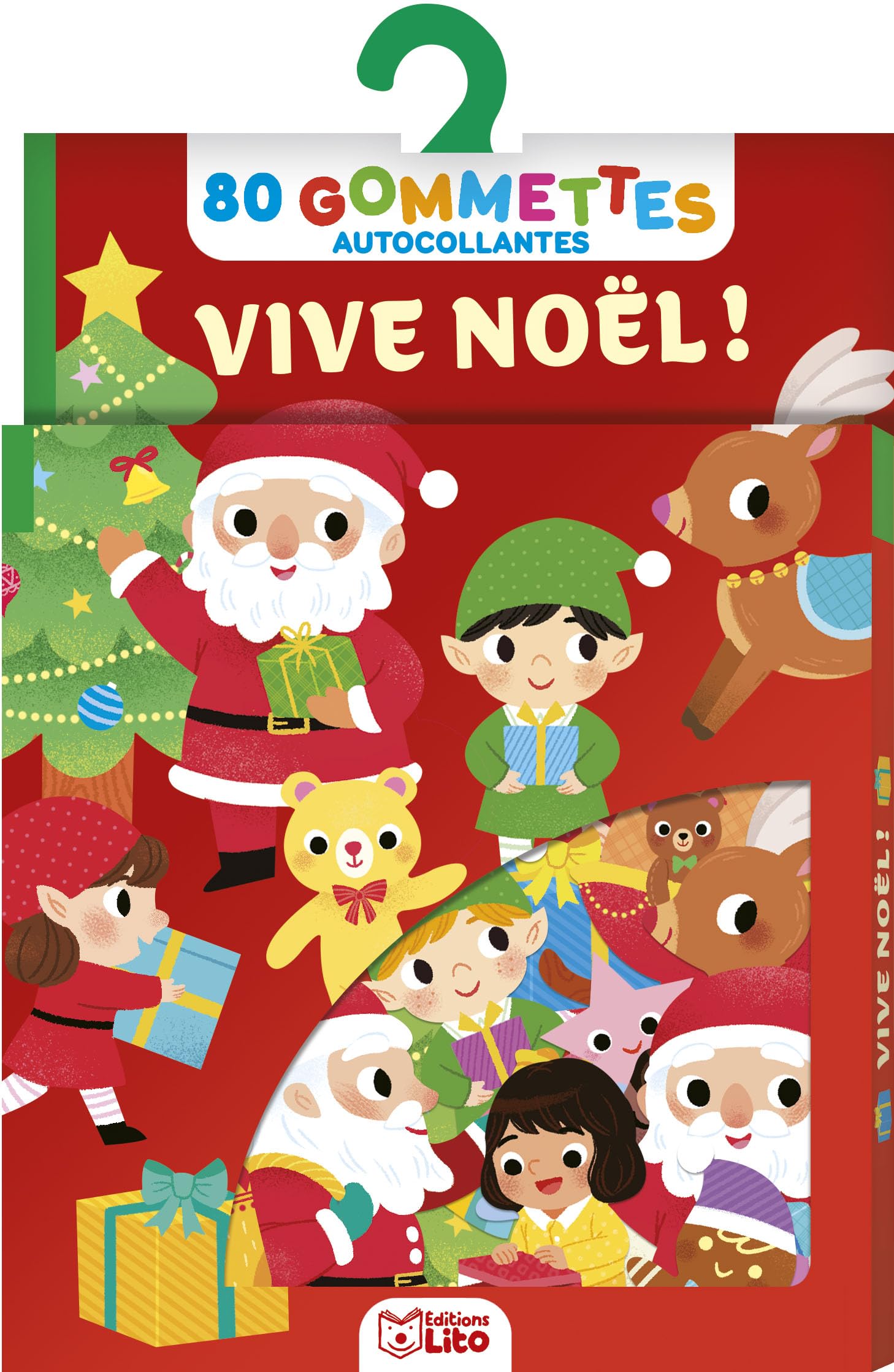 Vive Noël !: 80 gommettes autocollantes 9782244061337