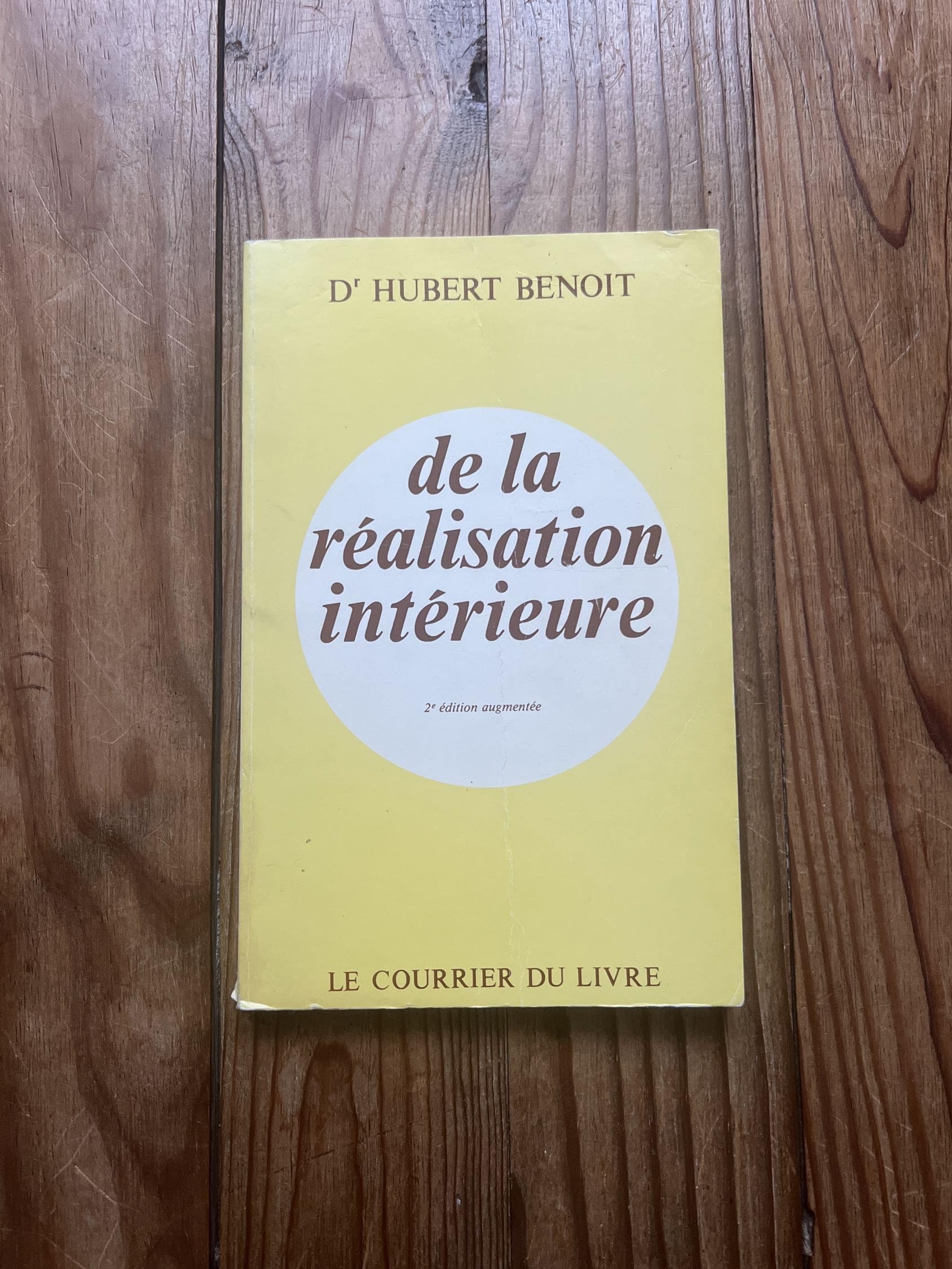 De la Réalisation intérieure 9782702900802