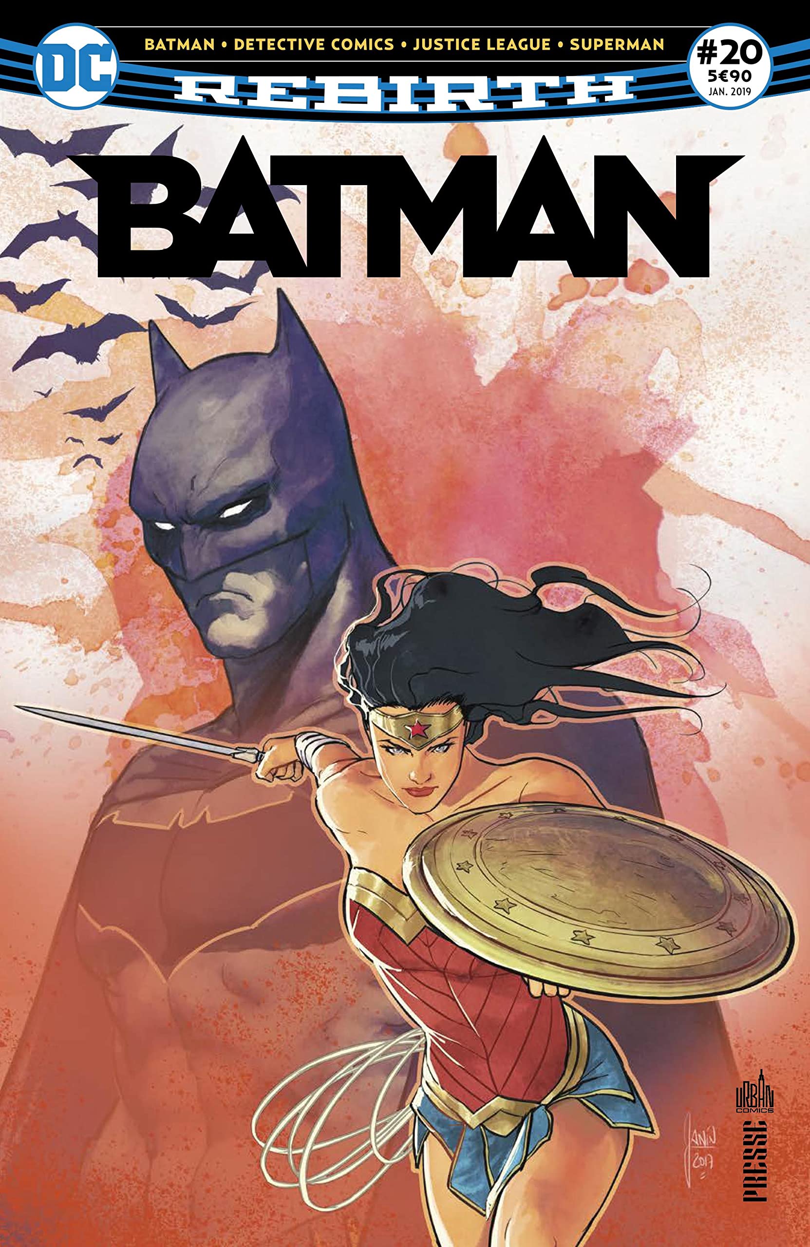 Batman Rebirth 20 Hommage à Gueule d´Argile 9791026829911