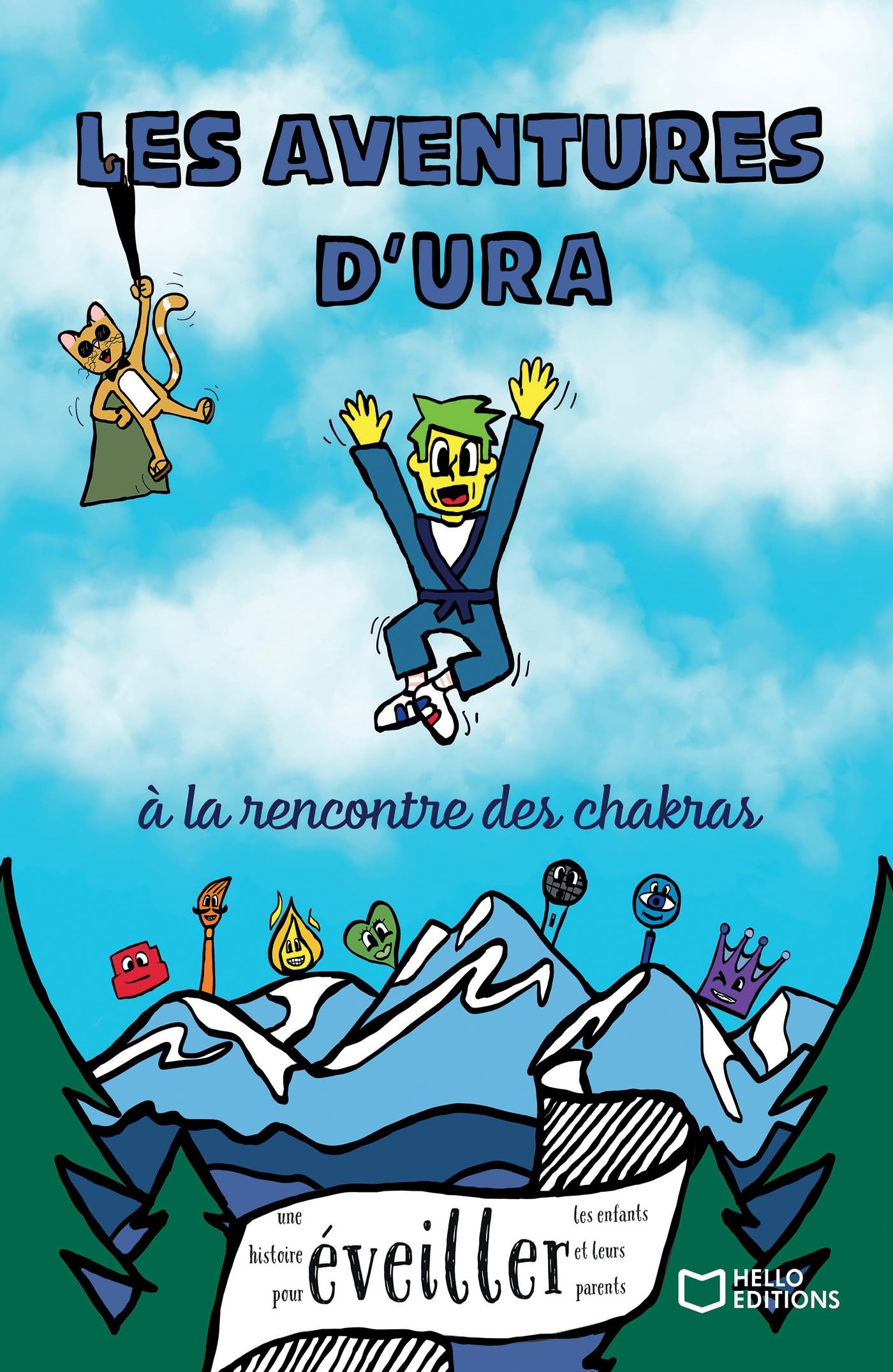 Les aventures d'Ura - à la rencontre des chakras 9782384626175