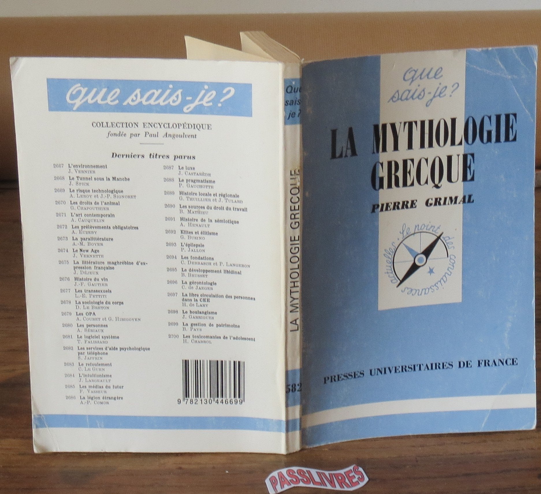La mythologie grecque 9782130446699