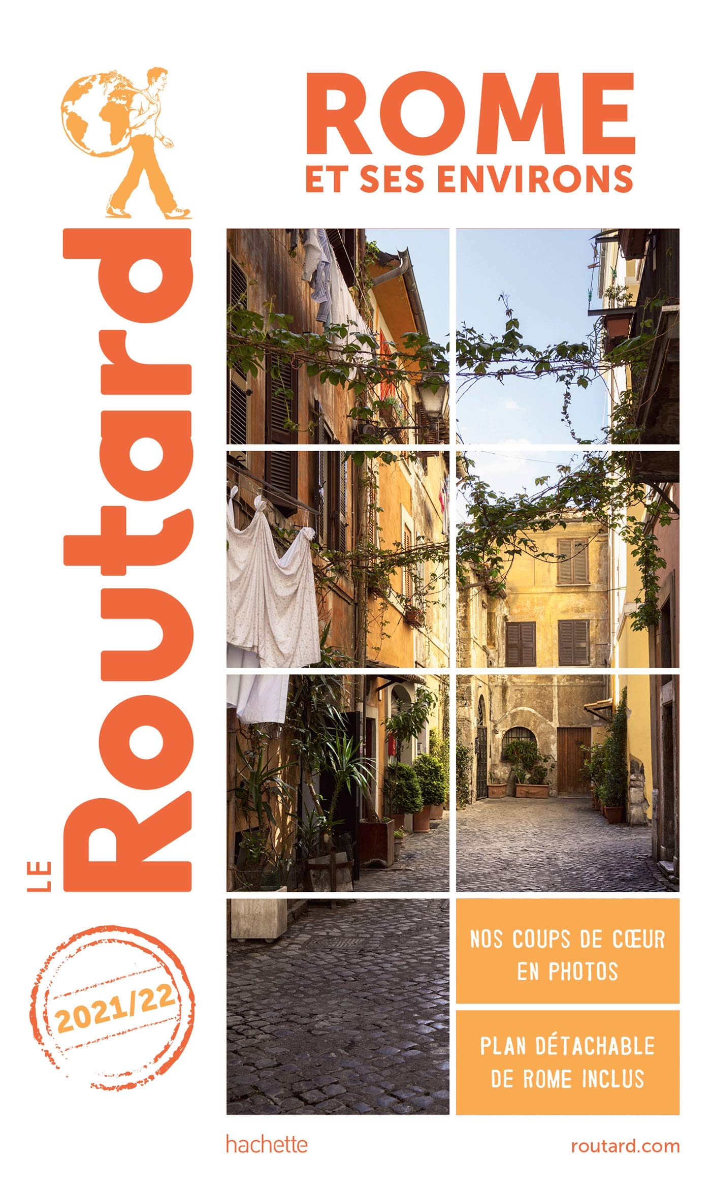 Guide du Routard Rome et ses environs 2021/22 9782017871095
