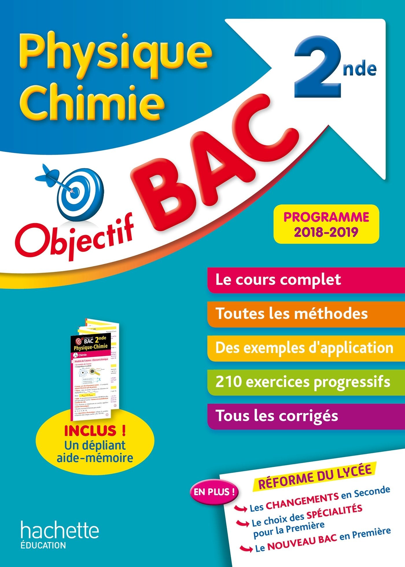 Physique chimie 2de 9782016255100