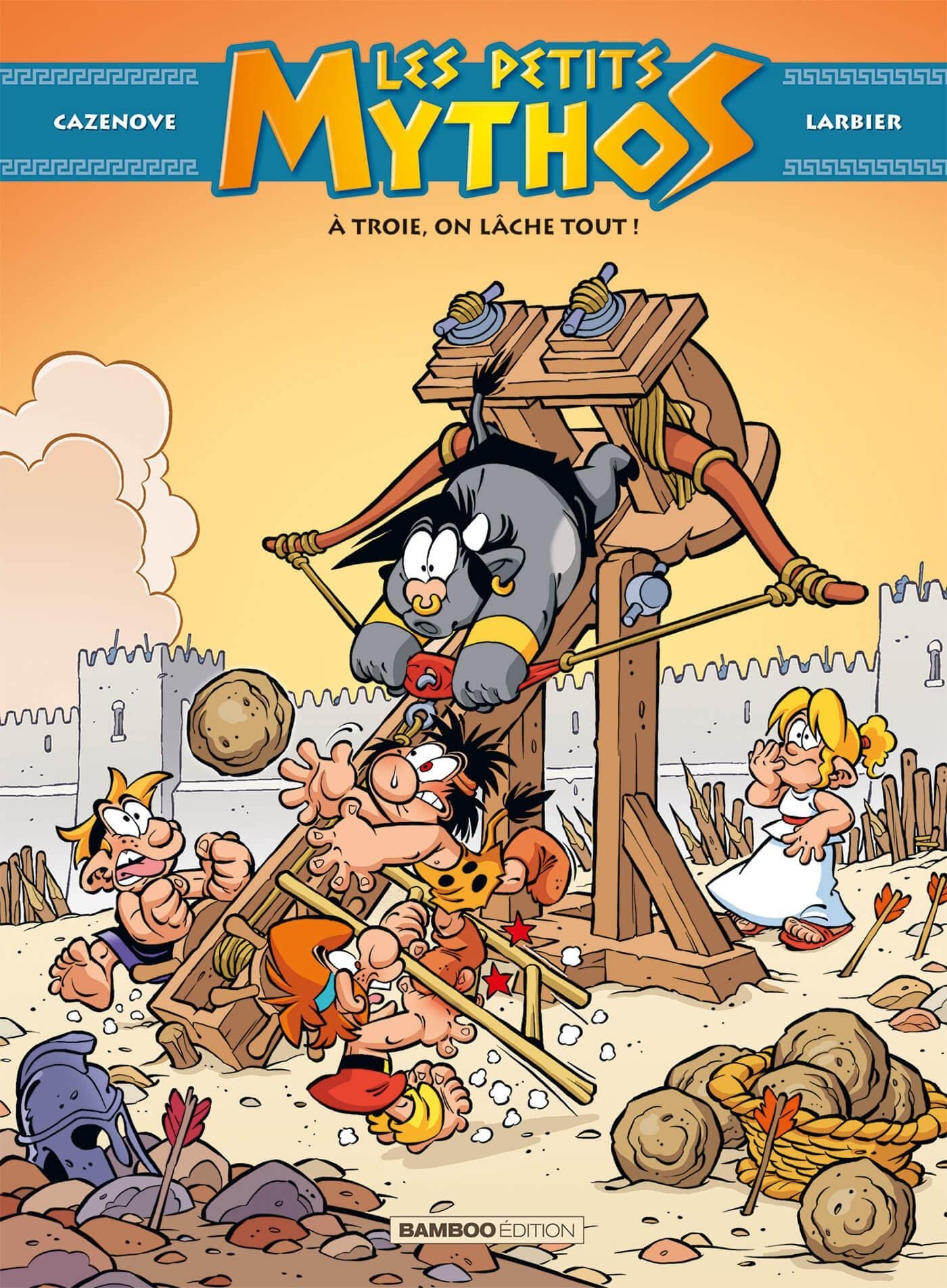 Les Petits Mythos - tome 13: À Troie, on lâche tout ! 9782818994894