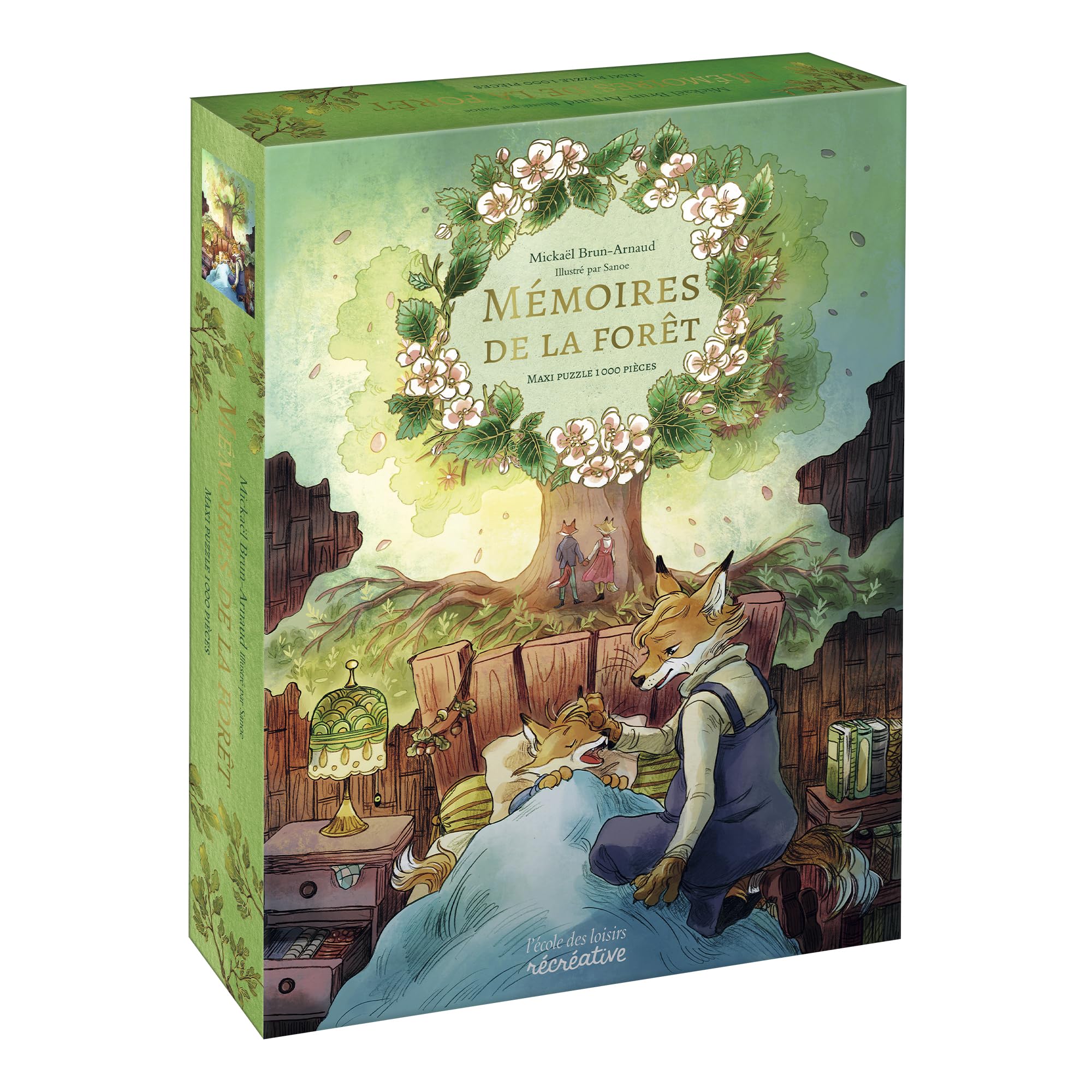 Maxi Puzzle 1000 pièces Mémoires de la forêt 3127020508754