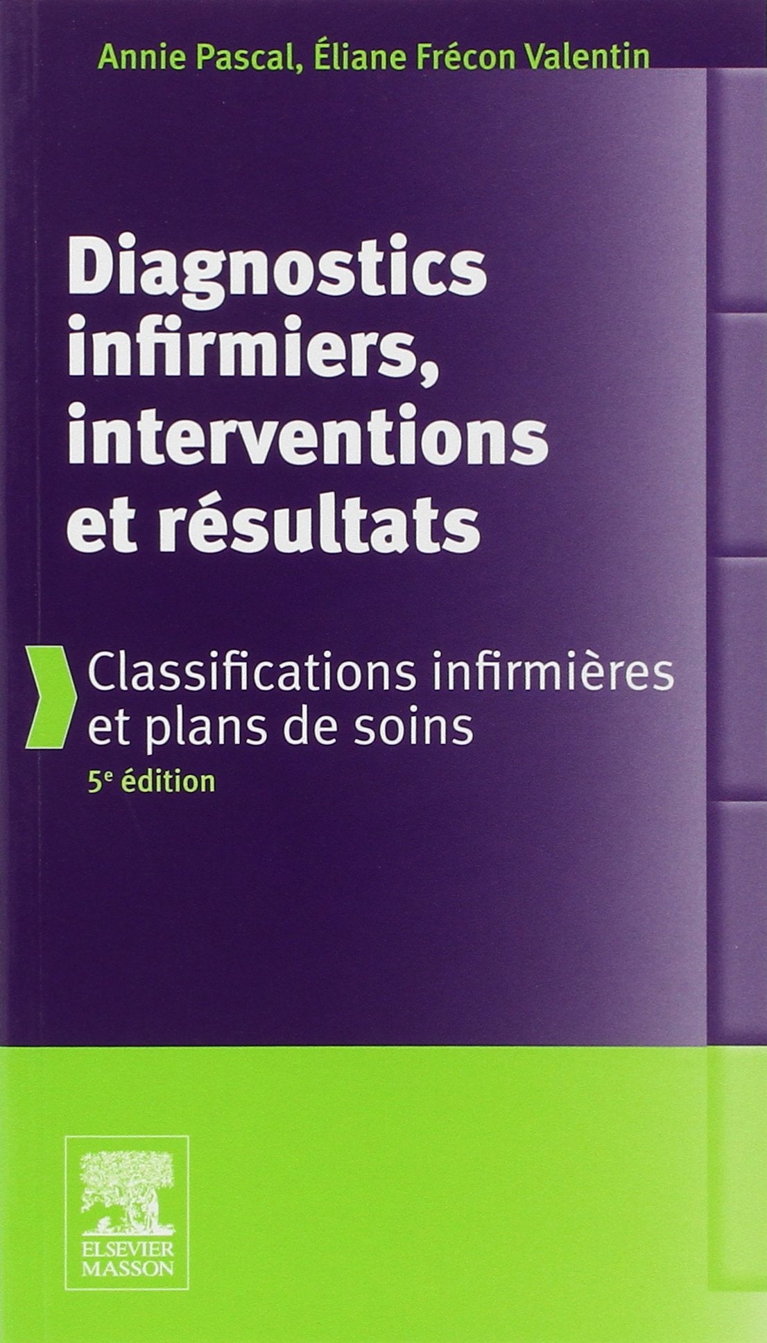 Diagnostics infirmiers, interventions et résultats: Classifications infirmières et plans de soins 9782294714375