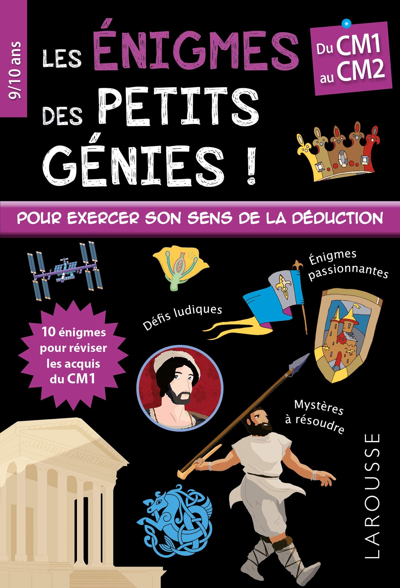 Les énigmes des petits génies ! Du CM1 au CM2- Cahier de vacances 9782035955654
