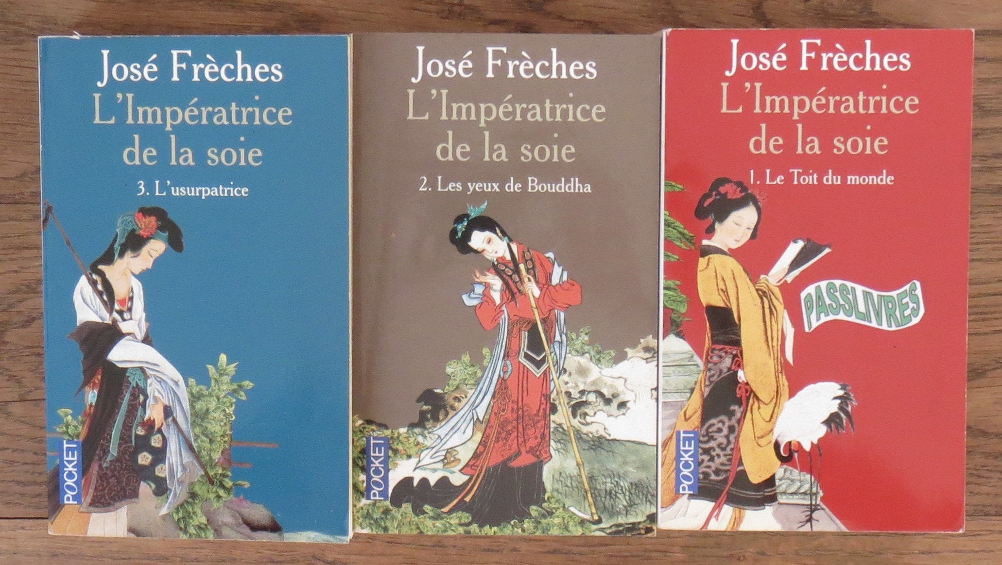 L'Impératrice de la Soie Coffret 3 volumes : Tome 1, Le Toit du monde ; Tome 2, Les yeux de Bouddha ; Tome 3, L'usurpatrice 9782266152327