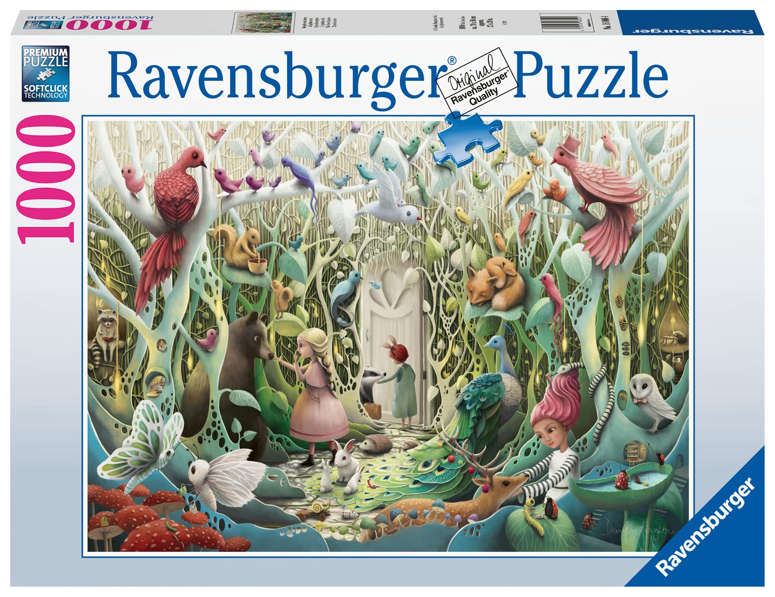 Ravensburger - Puzzle 1000 pièces - Le Jardin Secret/Demelsa Haughton - Adultes et Enfants dès 14 Ans - Puzzle de qualité supérieure - 16806 4005556168064
