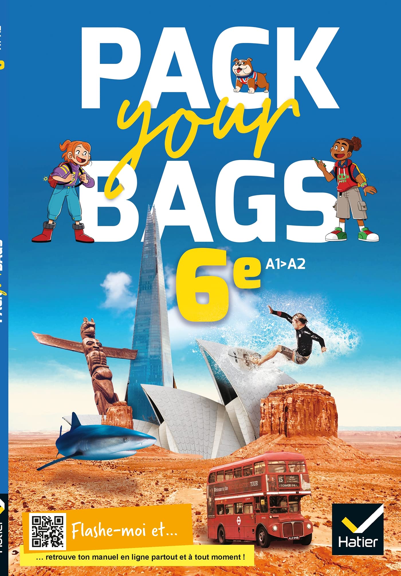 Pack your Bags - Anglais 6e- Éd. 2021 - Livre élève 9782401077218