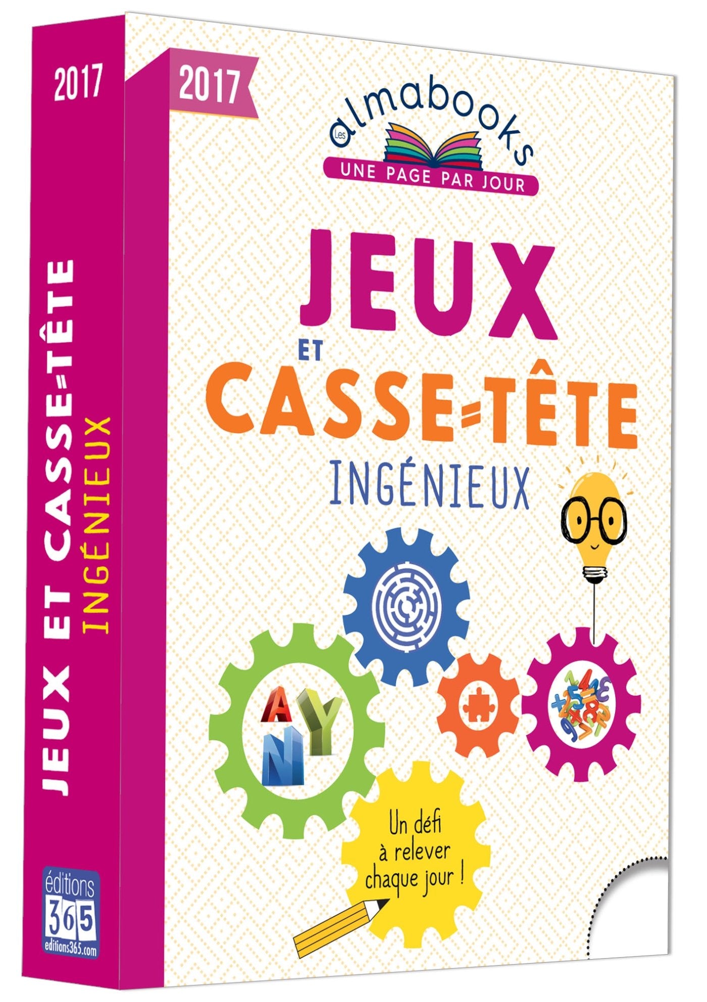 Almabook Jeux et casse-tête ingénieux 2017 9782351558508