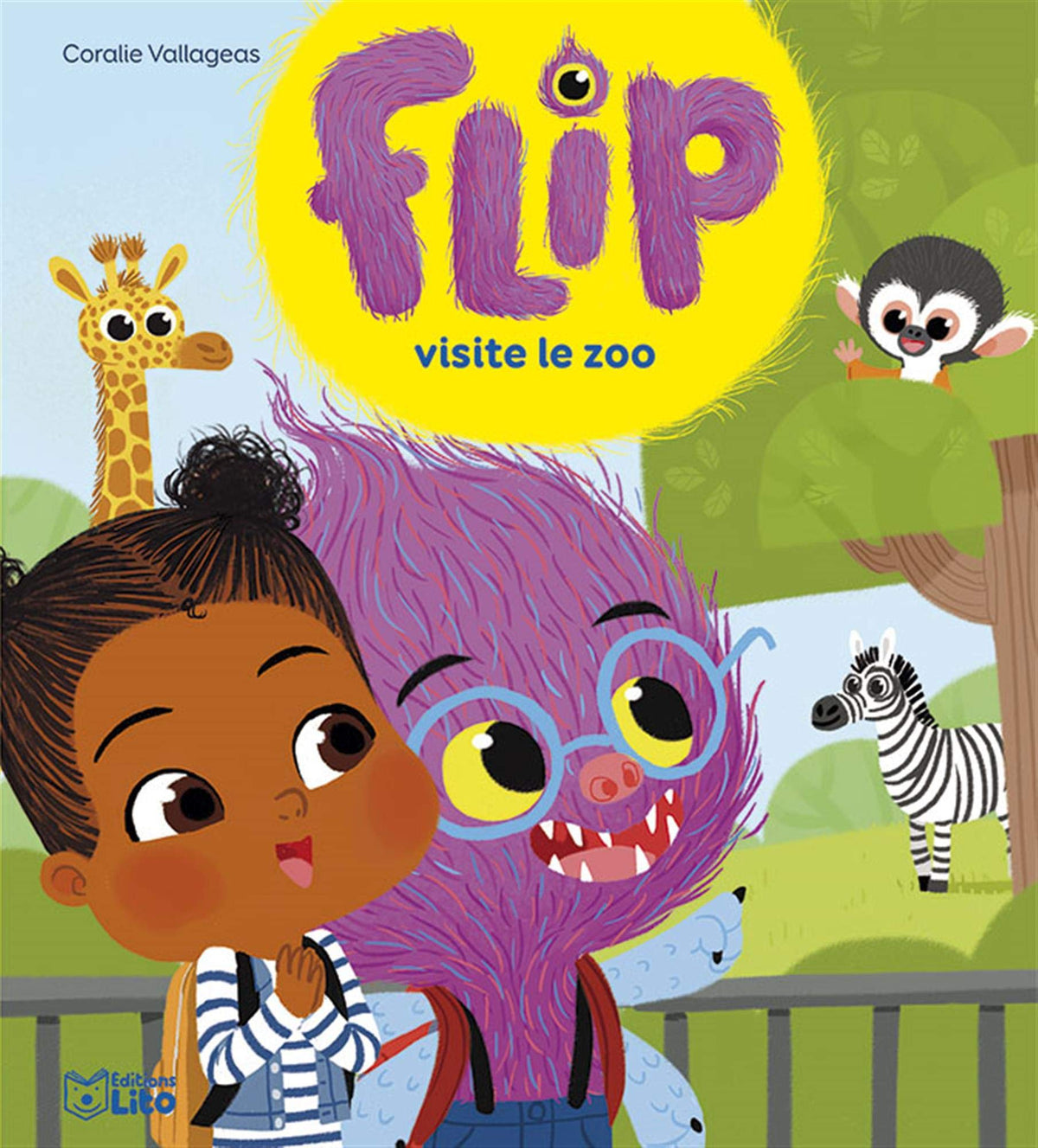 Flip visite le zoo 9782244408354