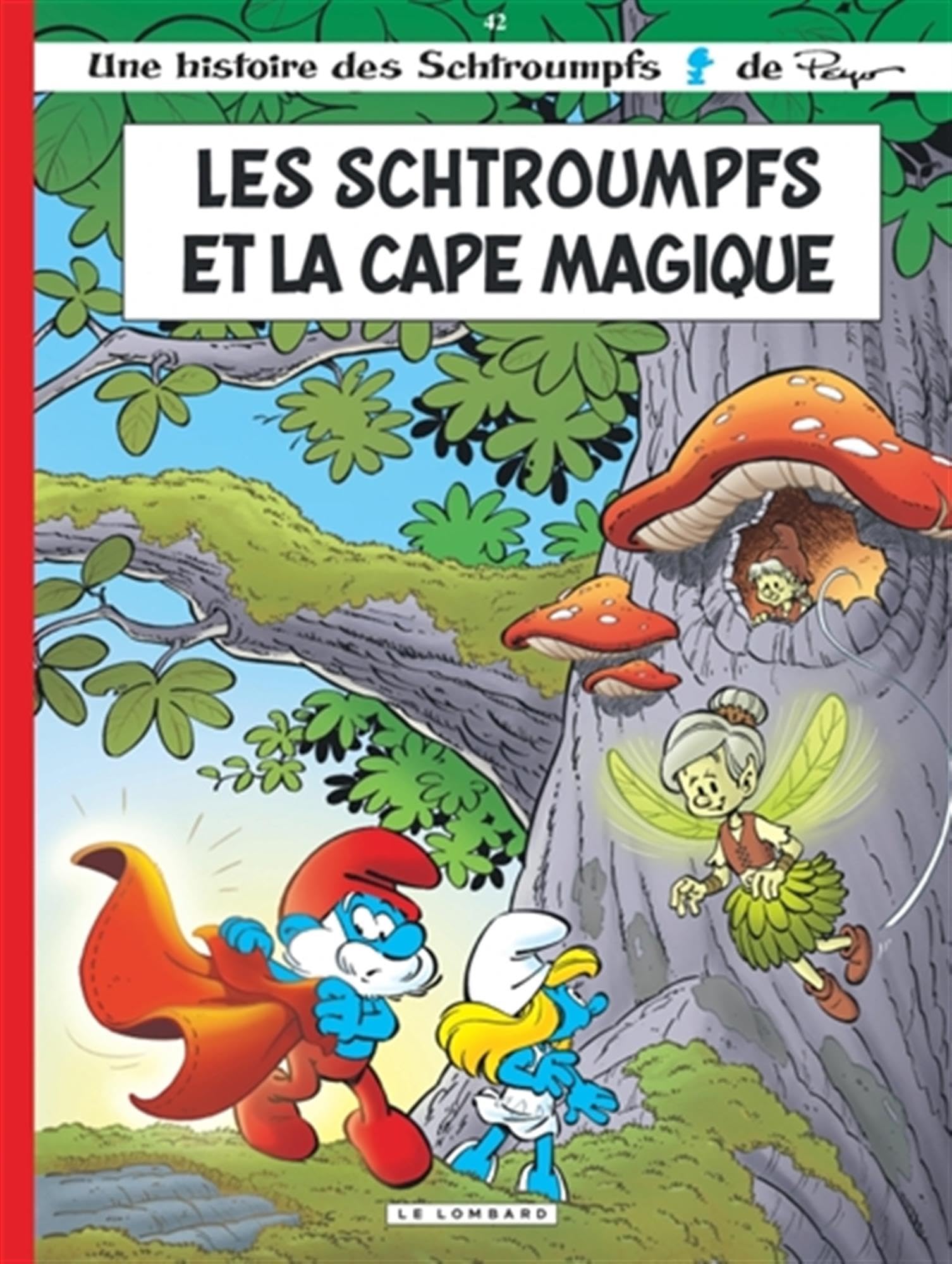 Les Schtroumpfs Lombard - Tome 42 - Les Schtroumpfs et la cape magique 9782808213097