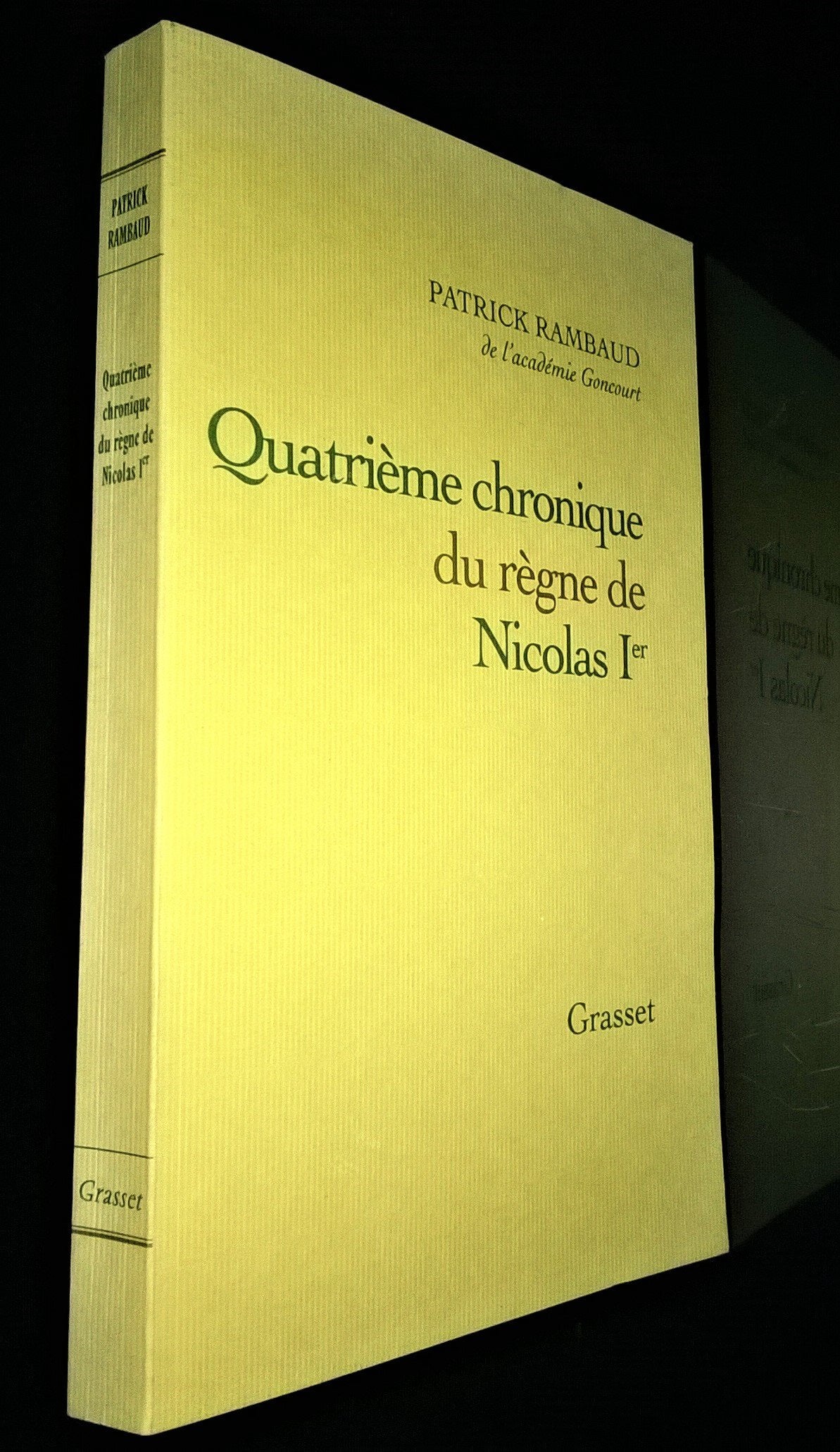 Quatrième chronique du règne de Nicolas 1er 9782246784074