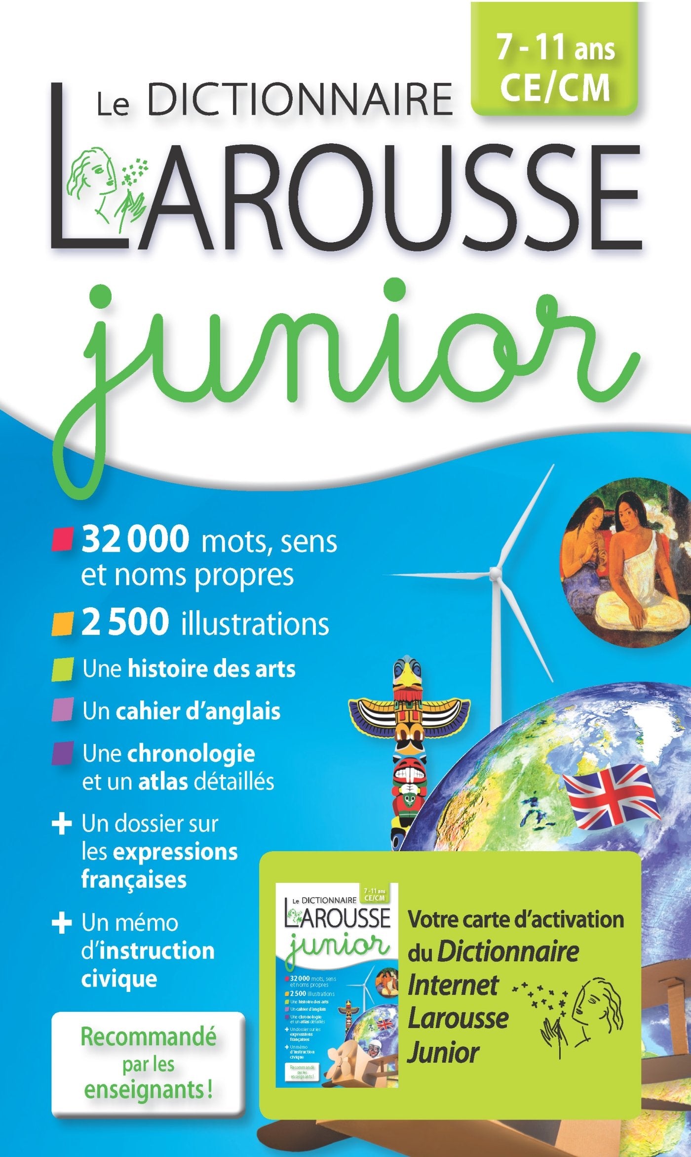 Dictionnaire Larousse junior: 7/11 ans CE/CM 9782035907813
