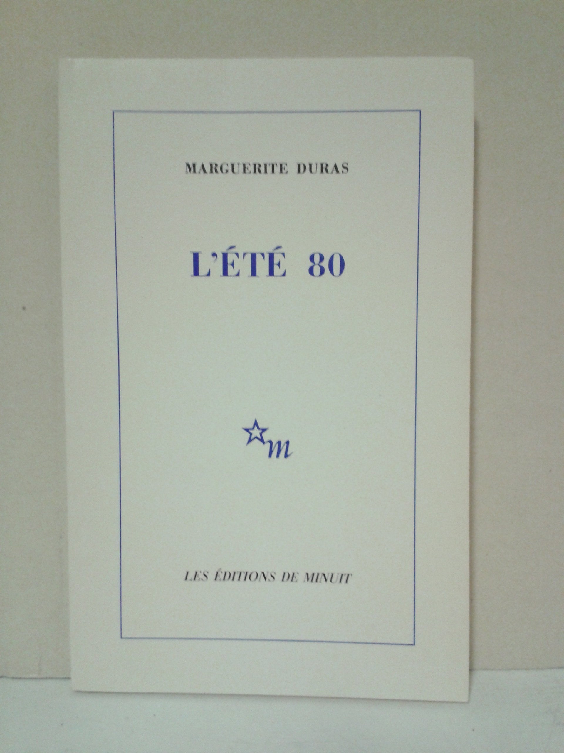 L'Eté 80 9782707303240