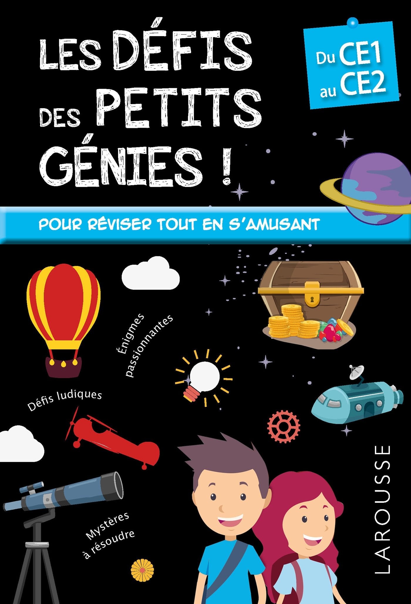 Les Défis des Petits Genies, du CE1 au CE2- Cahier de vacances 9782035938039