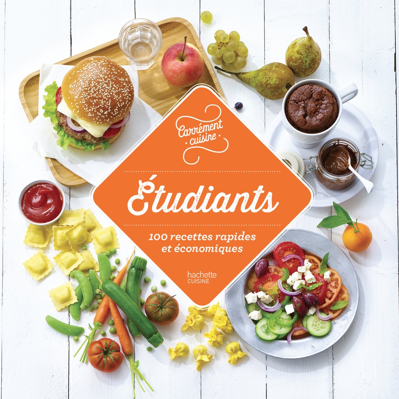 Etudiants 100 recettes rapides et économiques 9782017020622
