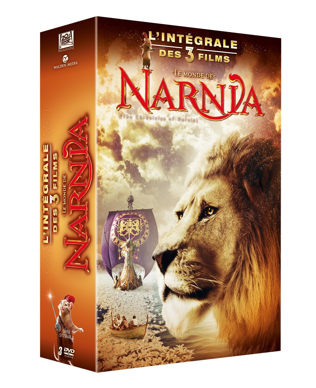 L'intégrale des 3 films "Le monde de Narnia" 3344428044695