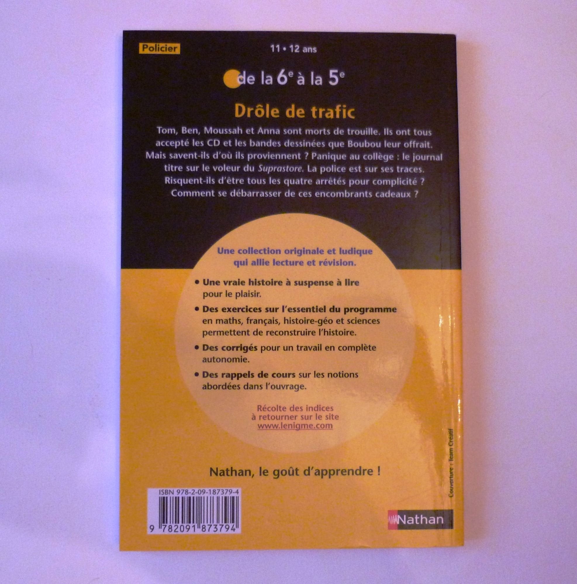 Drôle de trafic: De la 6e à la 5e 9782091873794