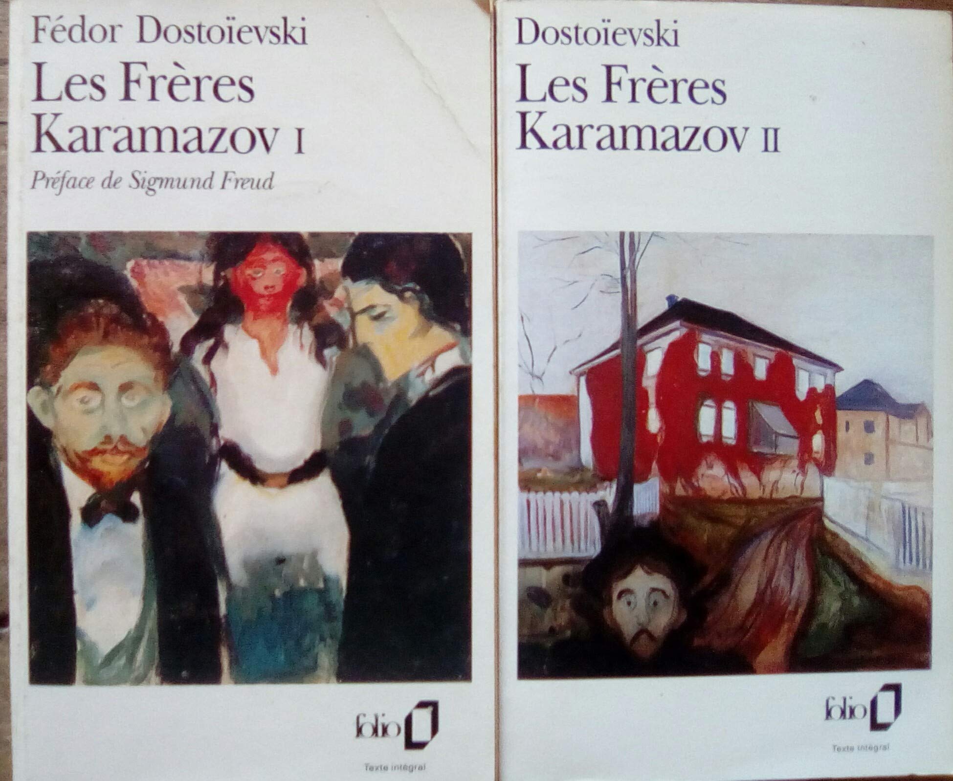 Les frères Karamazov en 2 tomes