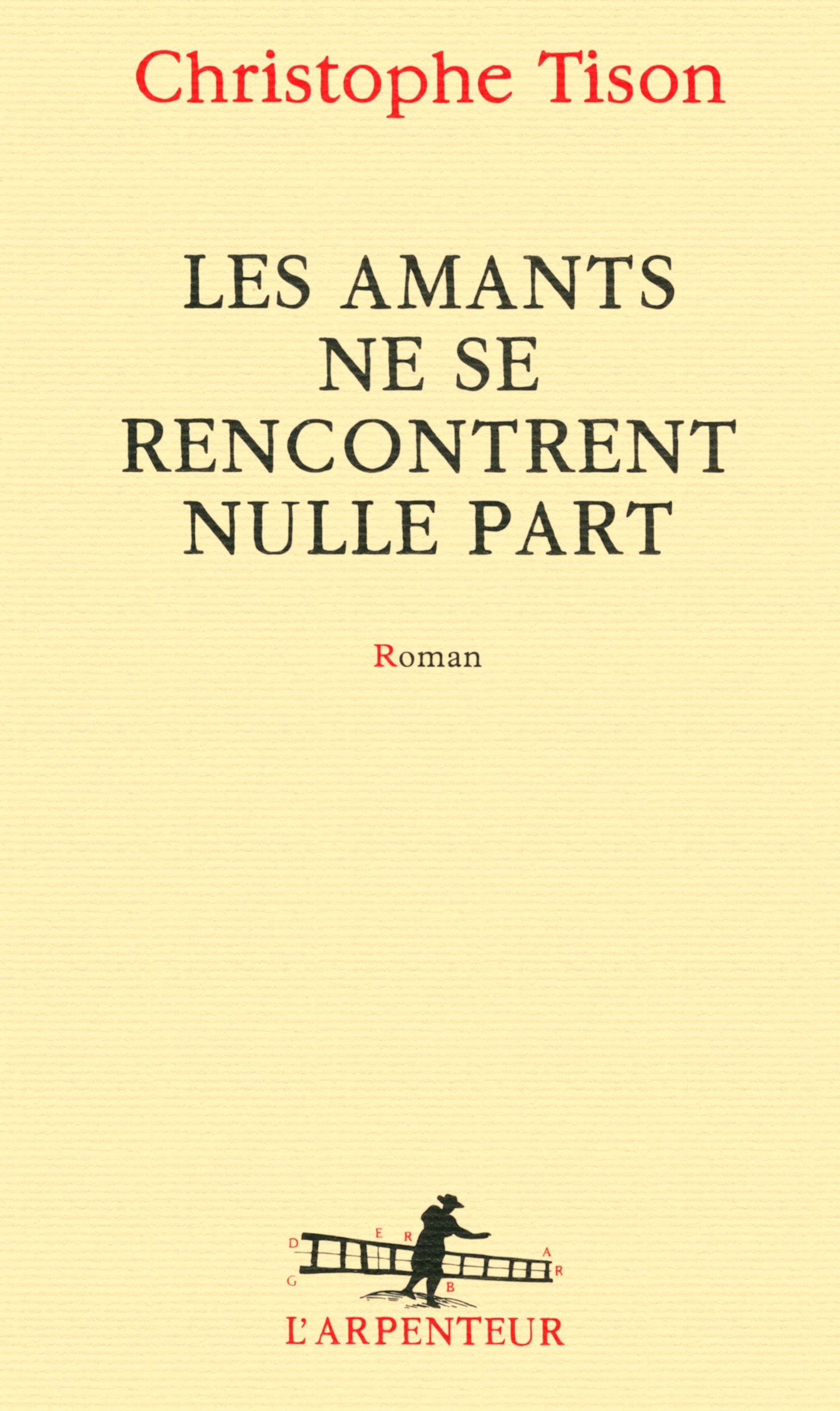 Les amants ne se rencontrent nulle part 9782072709326